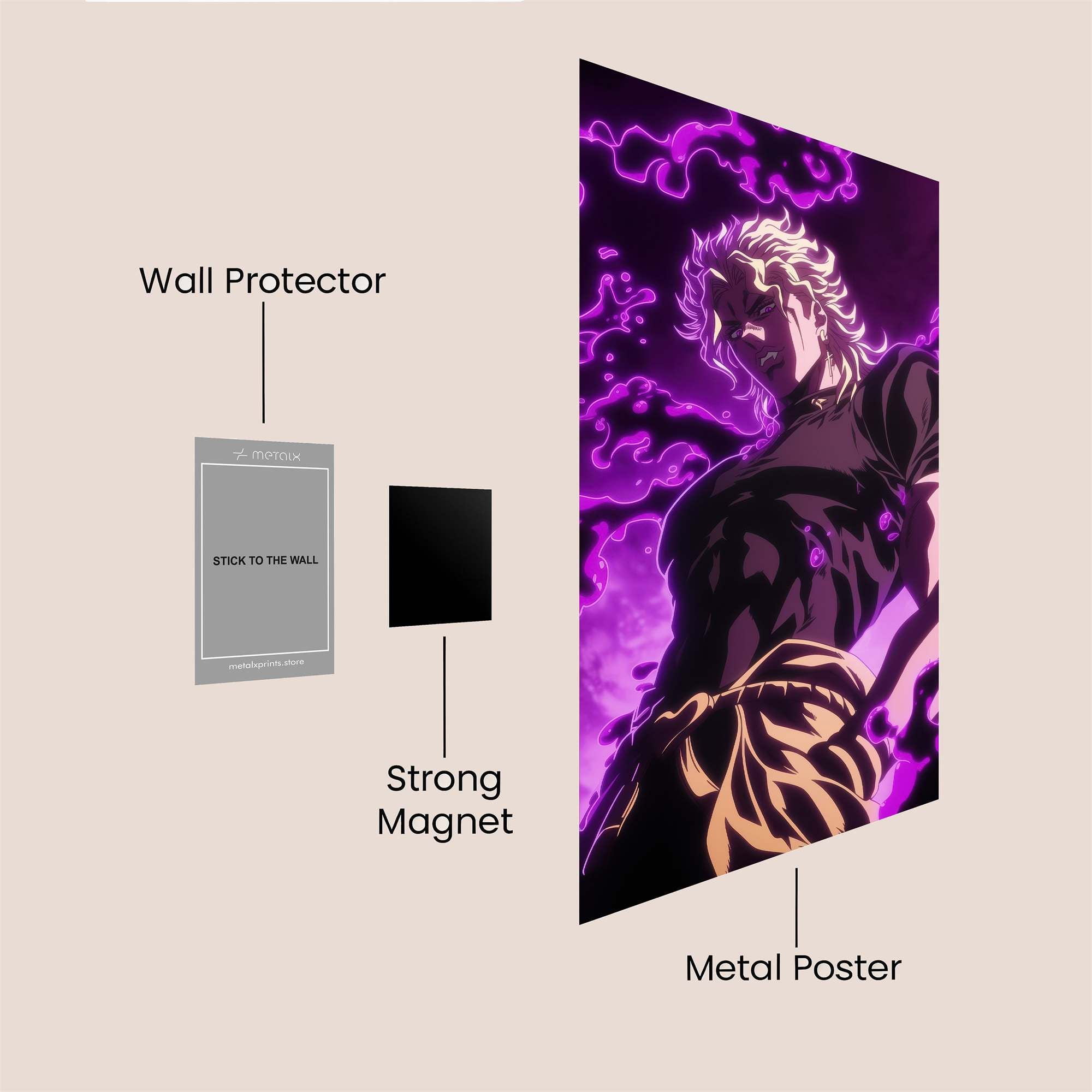 Dio Menacing Safe Wall Magnetic / M