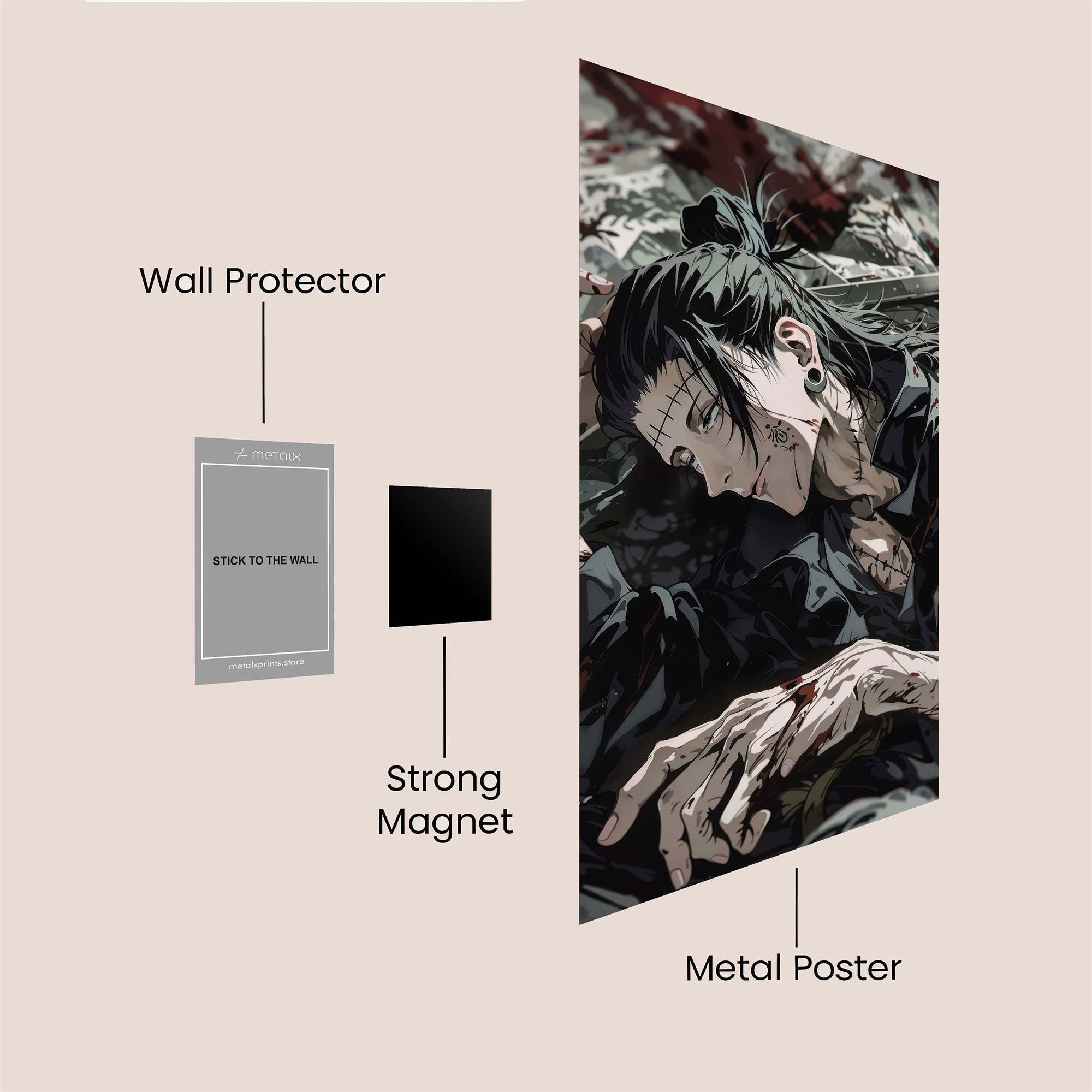 Jean Despair Safe Wall Magnetic / M