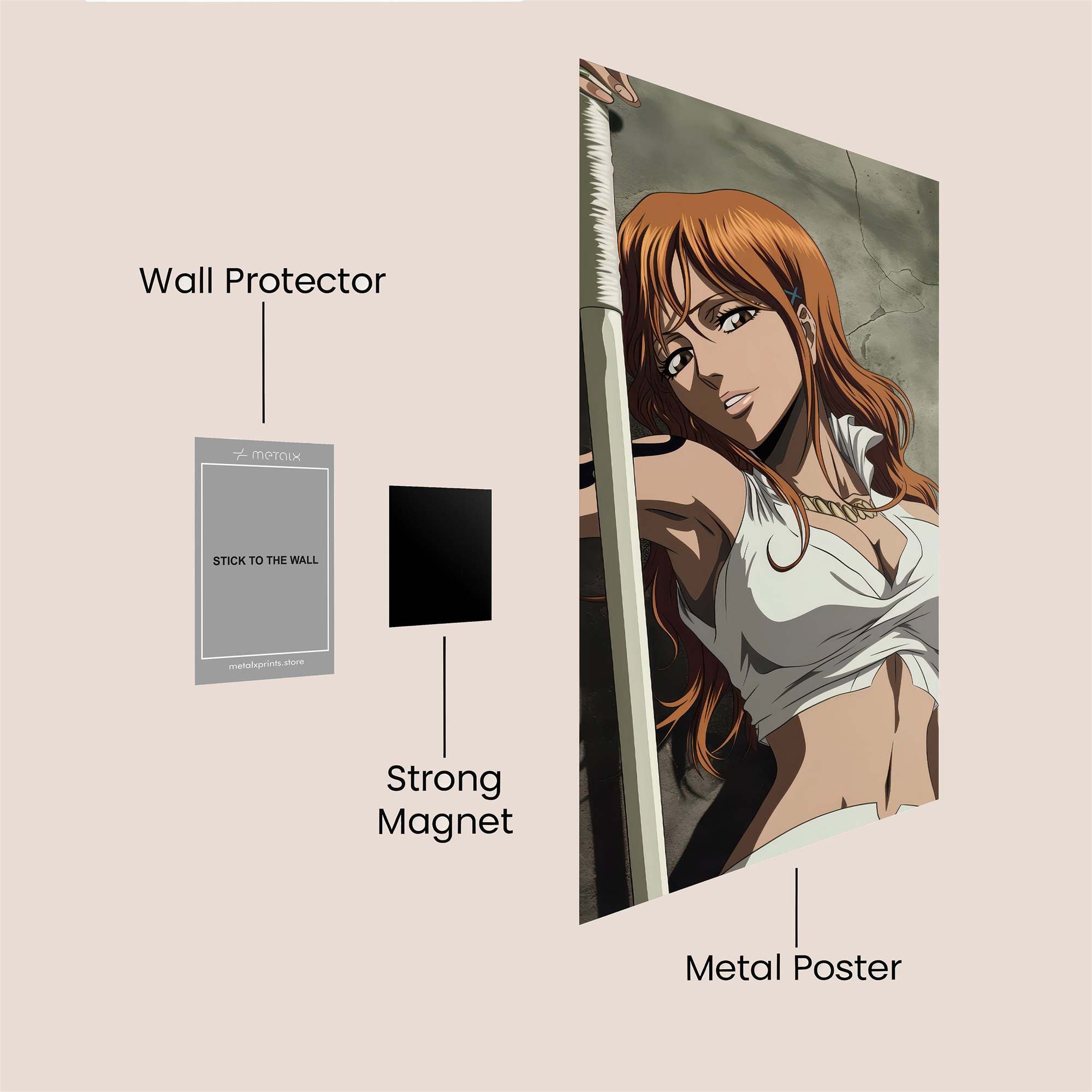 Erza Defiant Safe Wall Magnetic / M