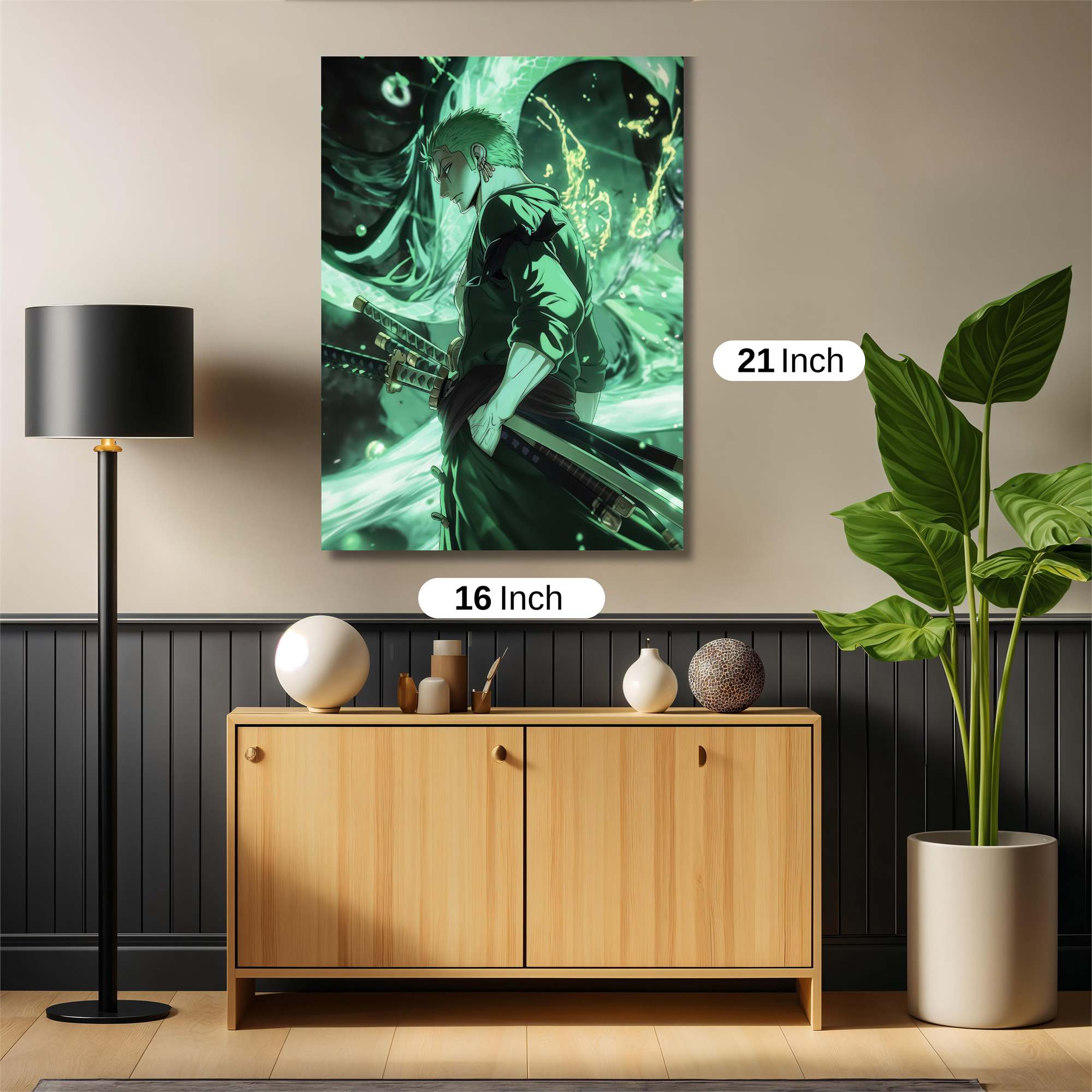 Roronoa Radiant Safe Wall Magnetic / M