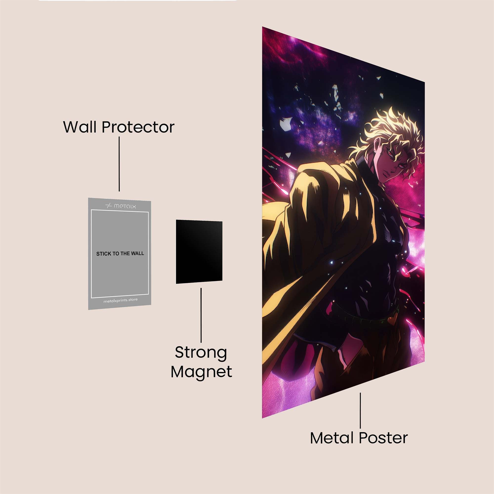 Dio Menacing Safe Wall Magnetic / M