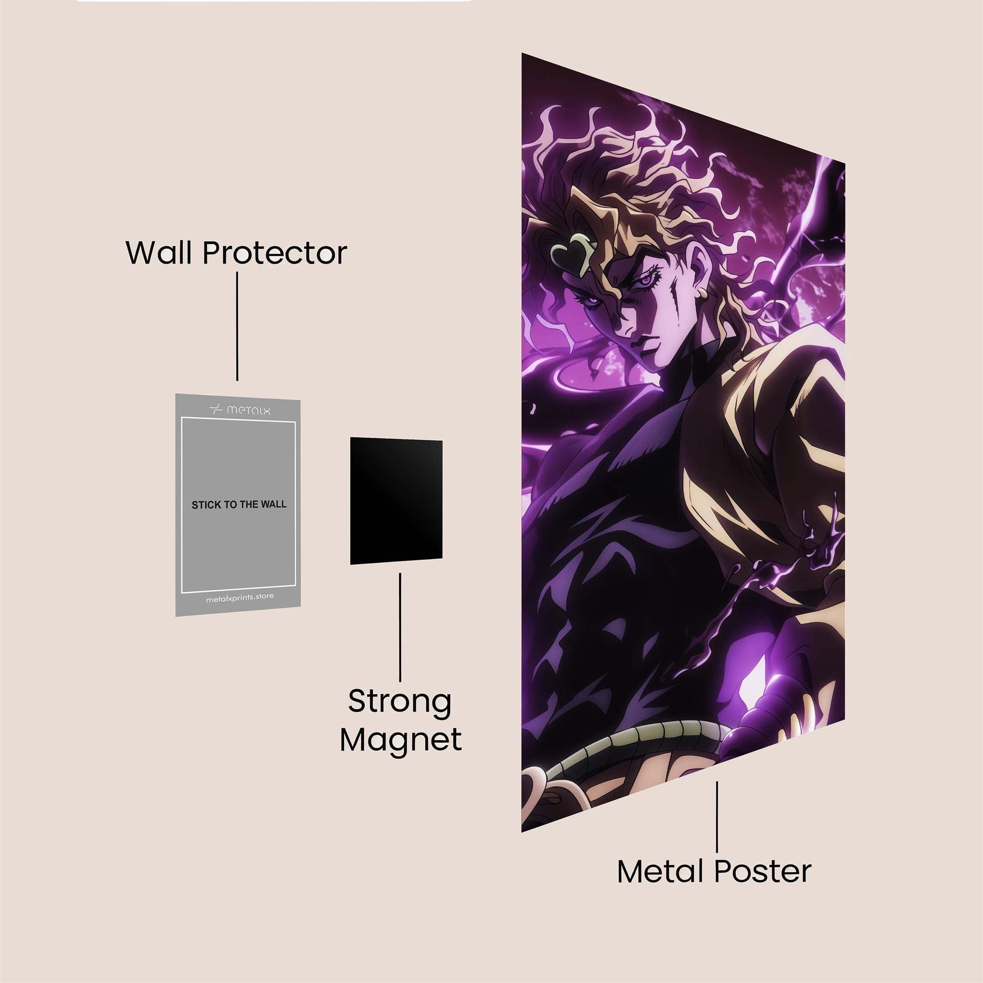 Dio Menace Safe Wall Magnetic / M