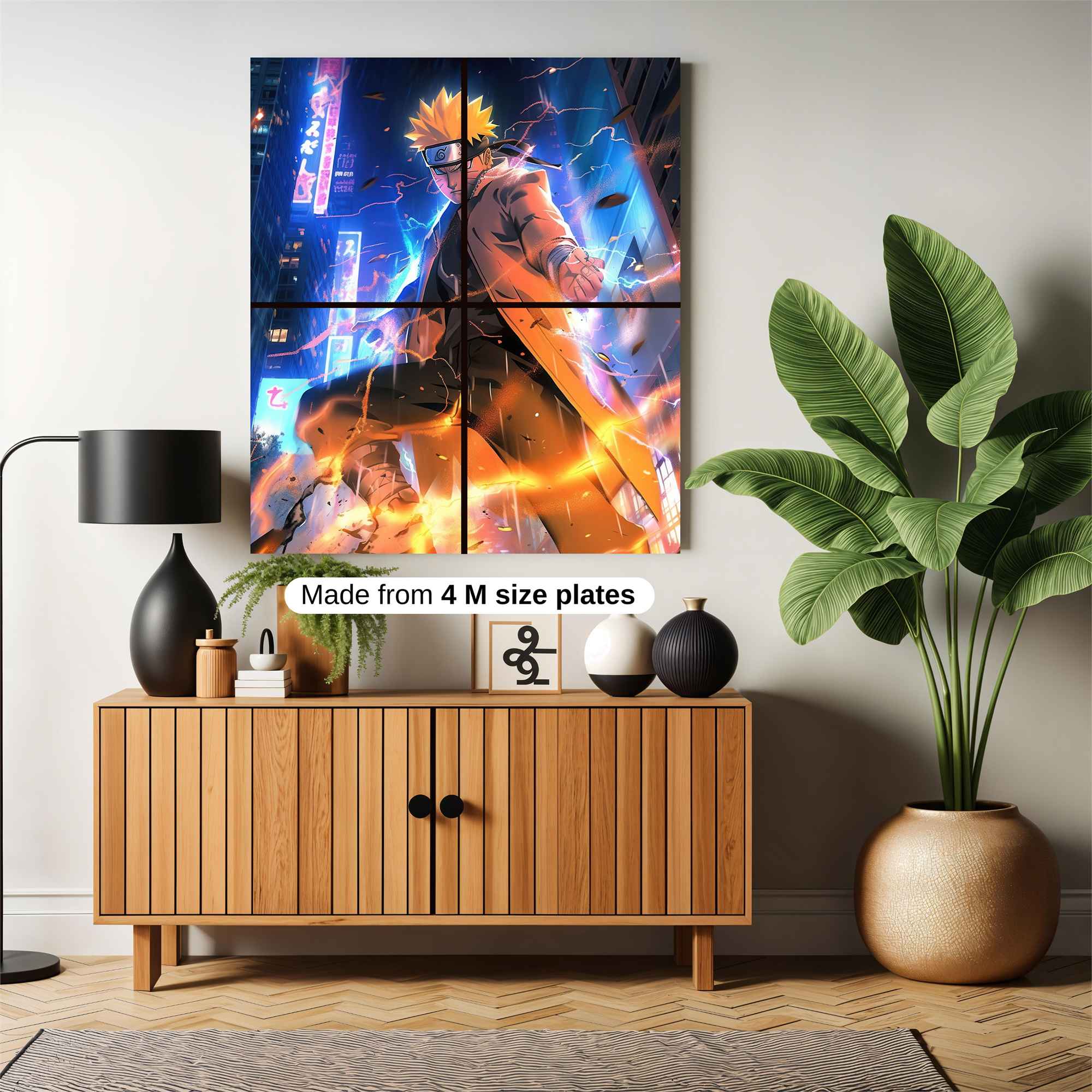 Naruto Unleashed Safe Wall Magnetic / M