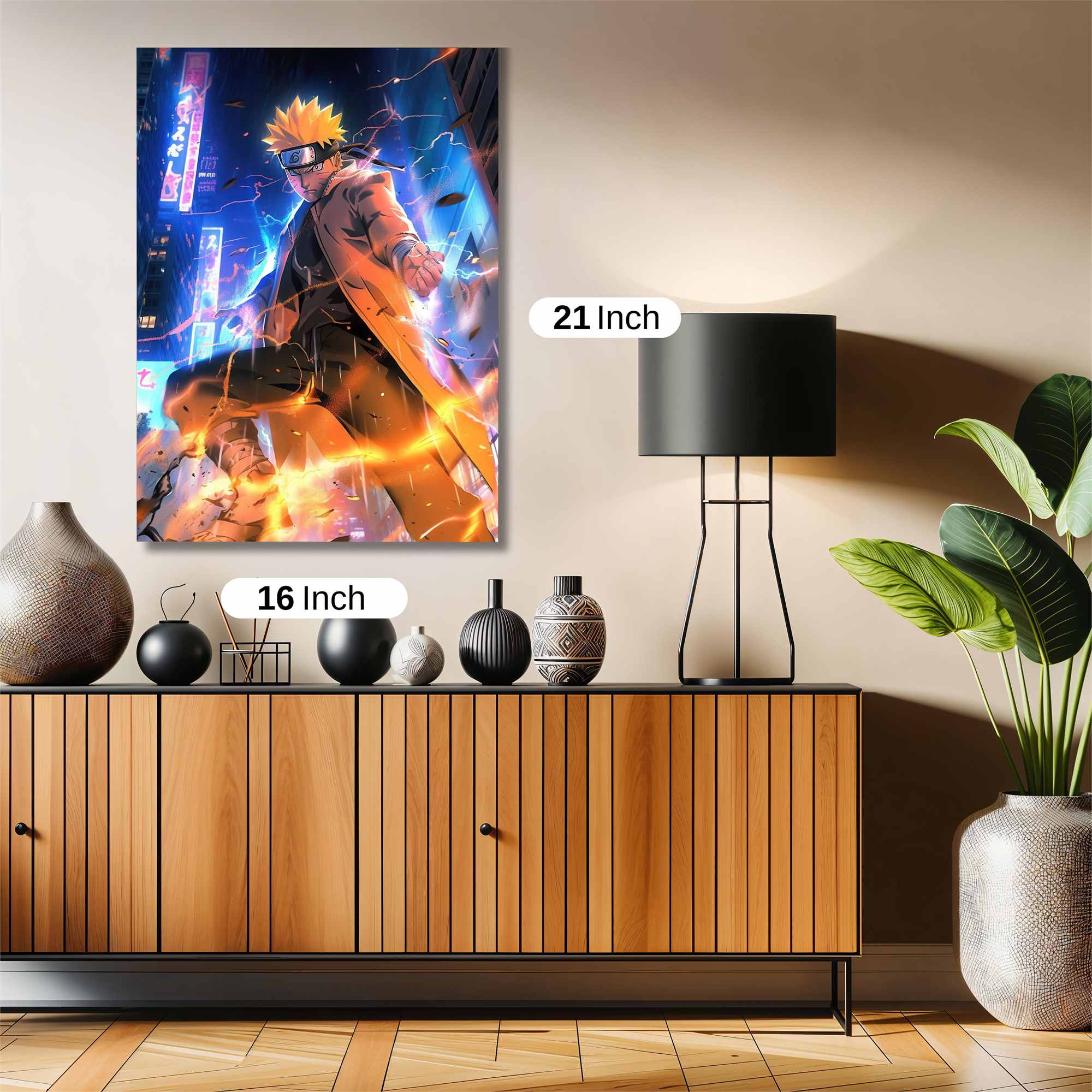 Naruto Unleashed Safe Wall Magnetic / M