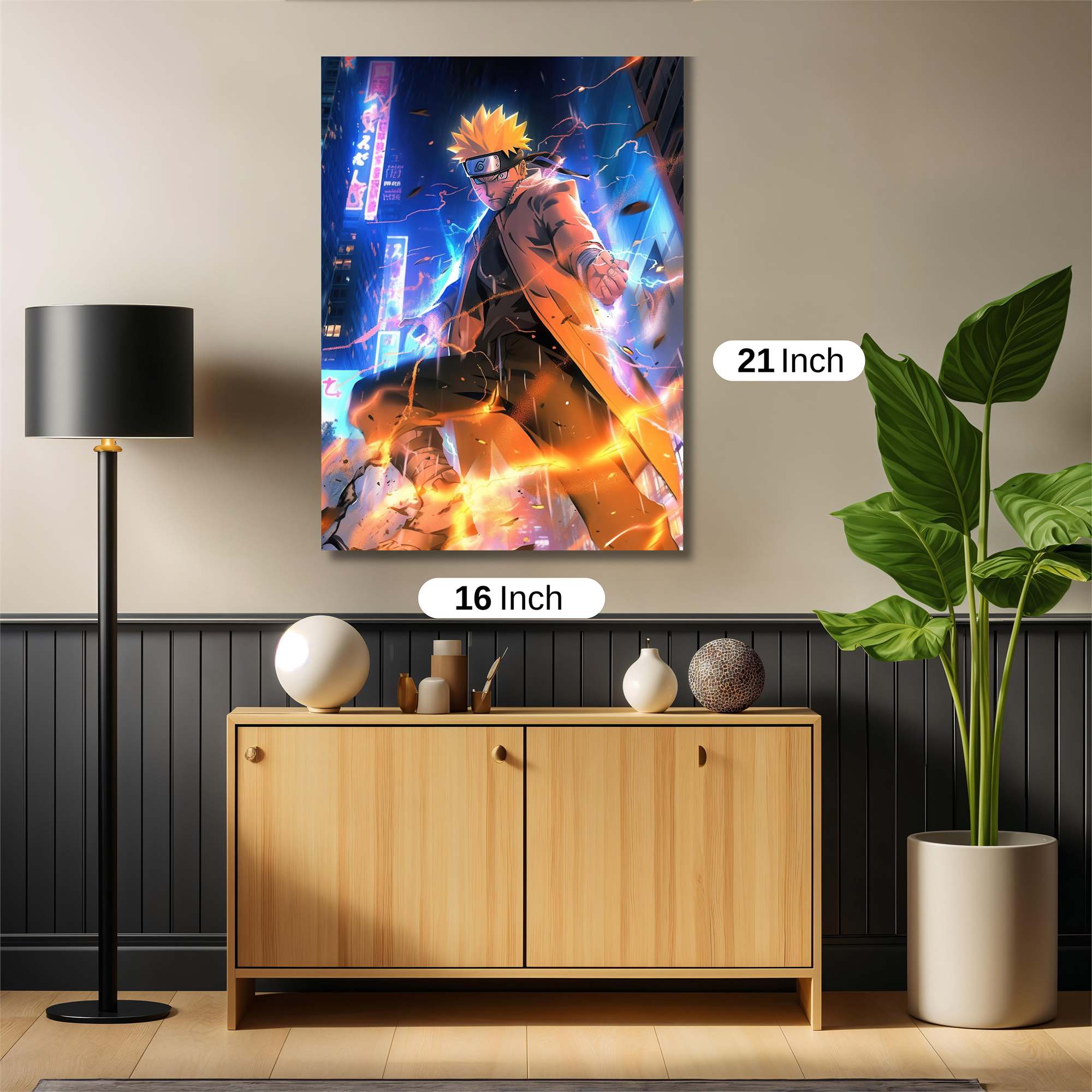 Naruto Unleashed Safe Wall Magnetic / M