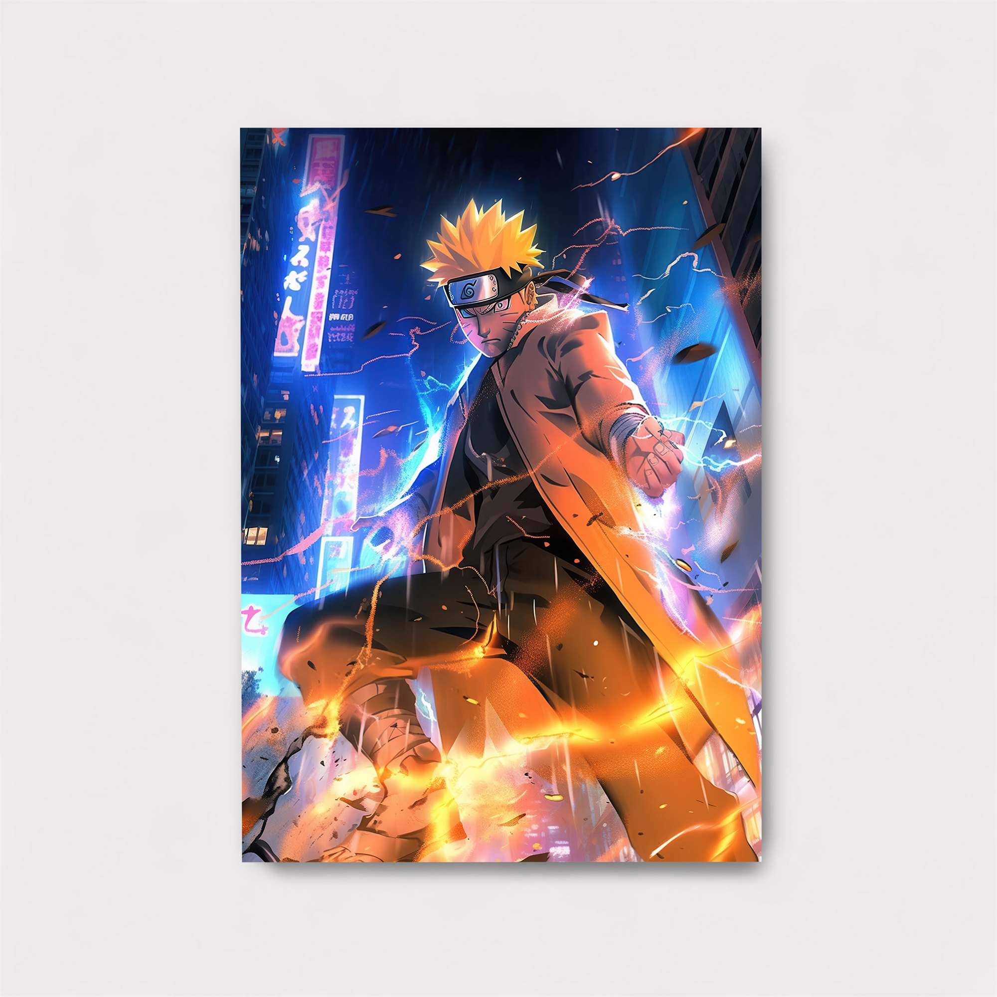 Naruto Unleashed Safe Wall Magnetic / M