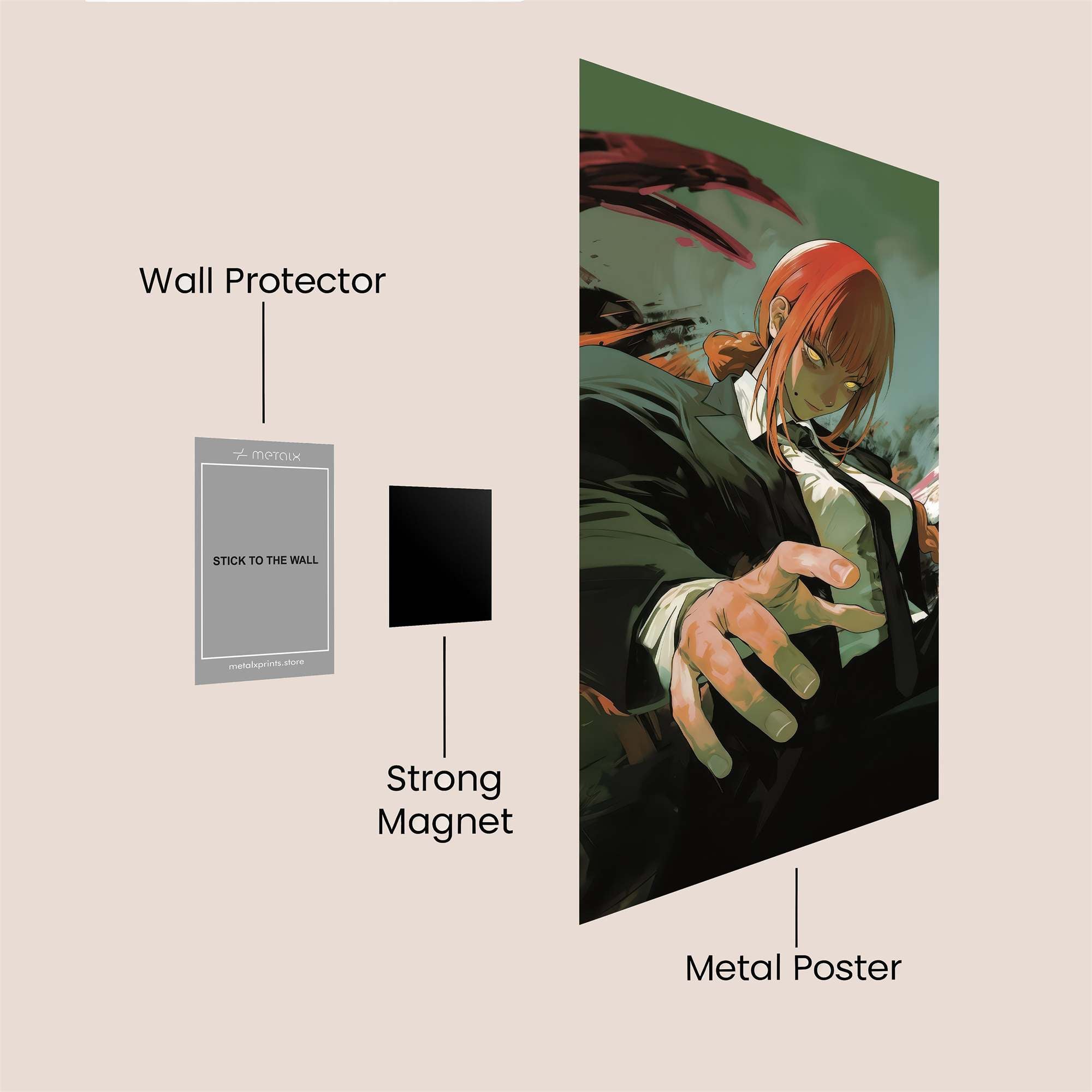 Kyoko Menace Safe Wall Magnetic / M