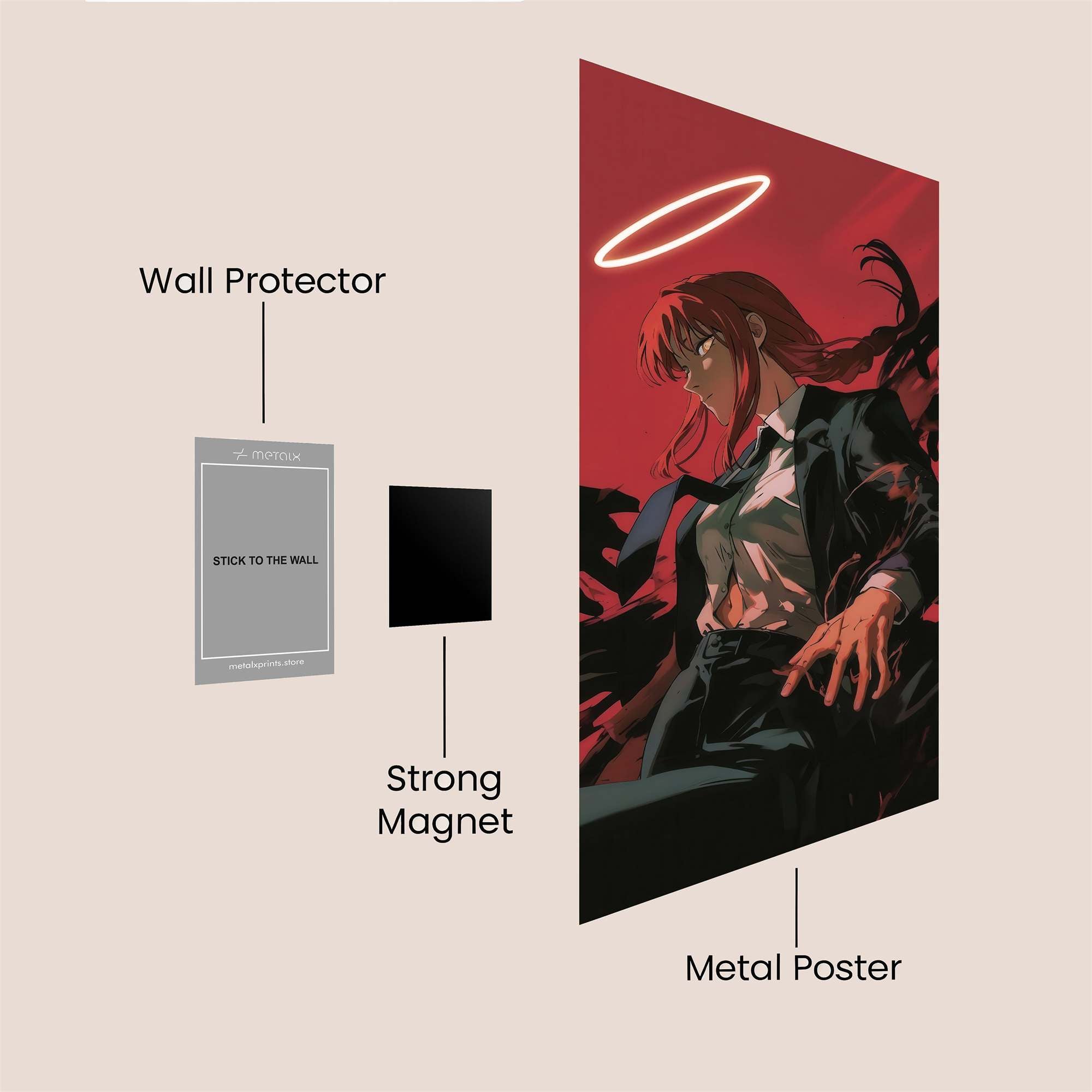 Angel Despair Safe Wall Magnetic / M