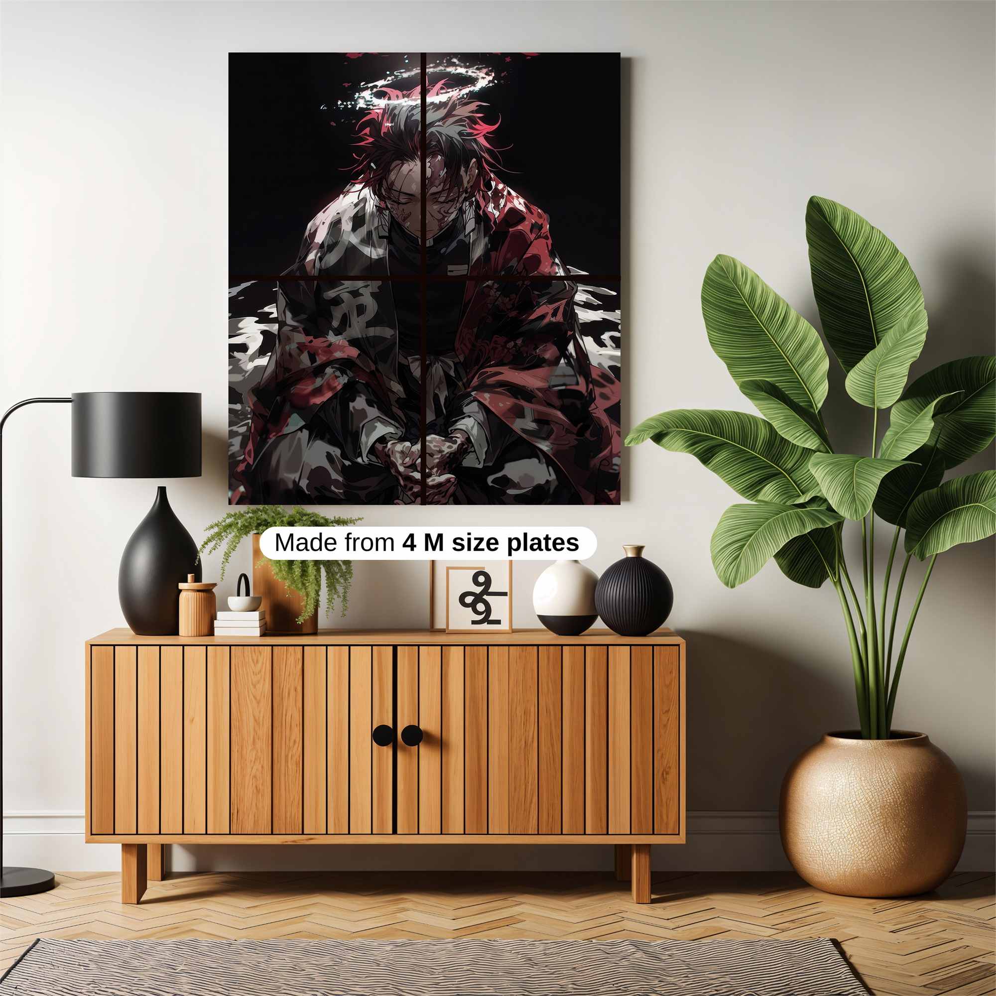 Tanjiro Tormented Safe Wall Magnetic / M