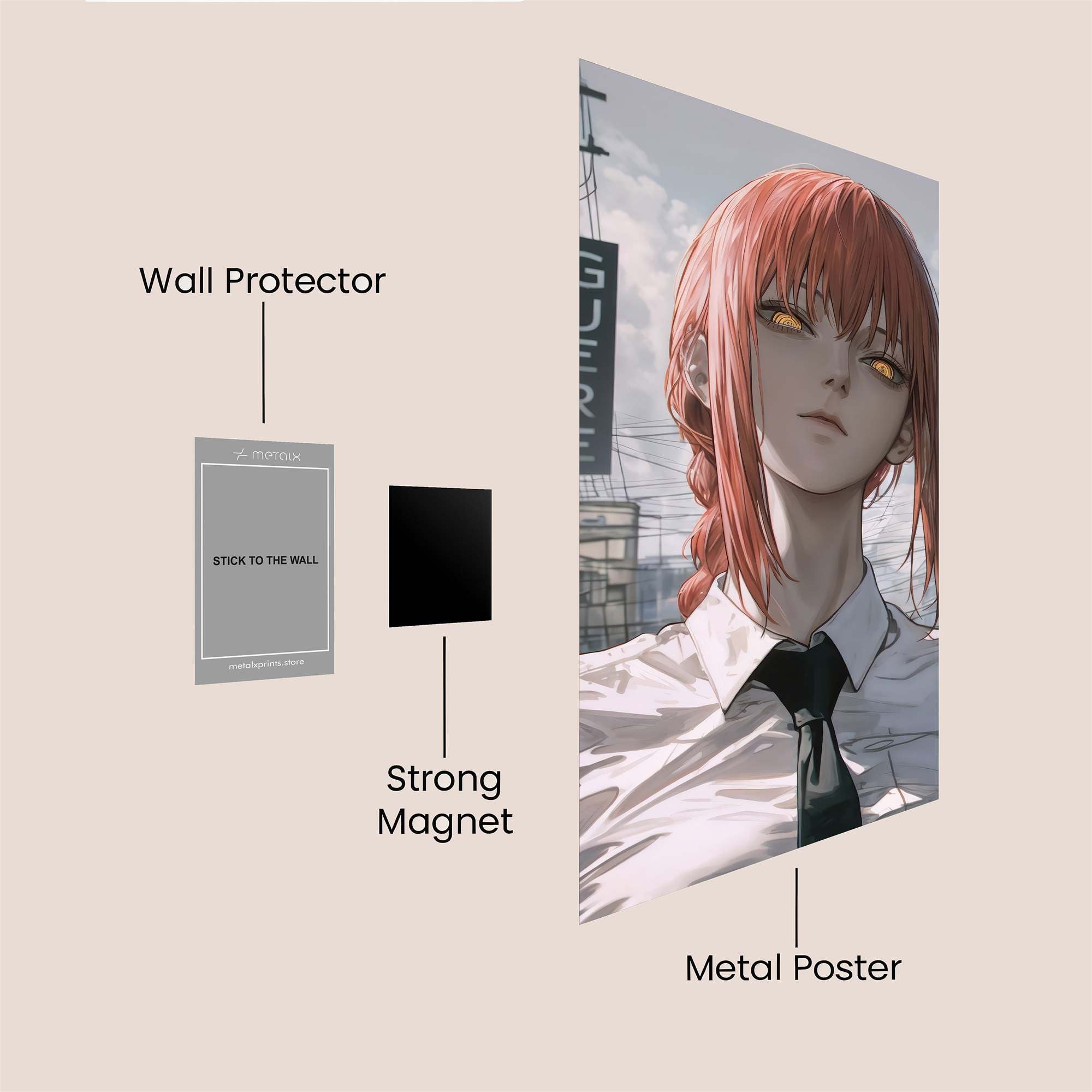 Makima Intense Safe Wall Magnetic / M