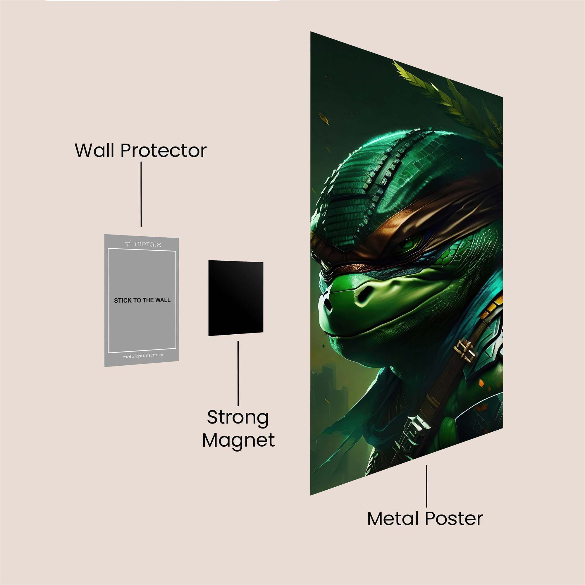Raphael Resolute Safe Wall Magnetic / M
