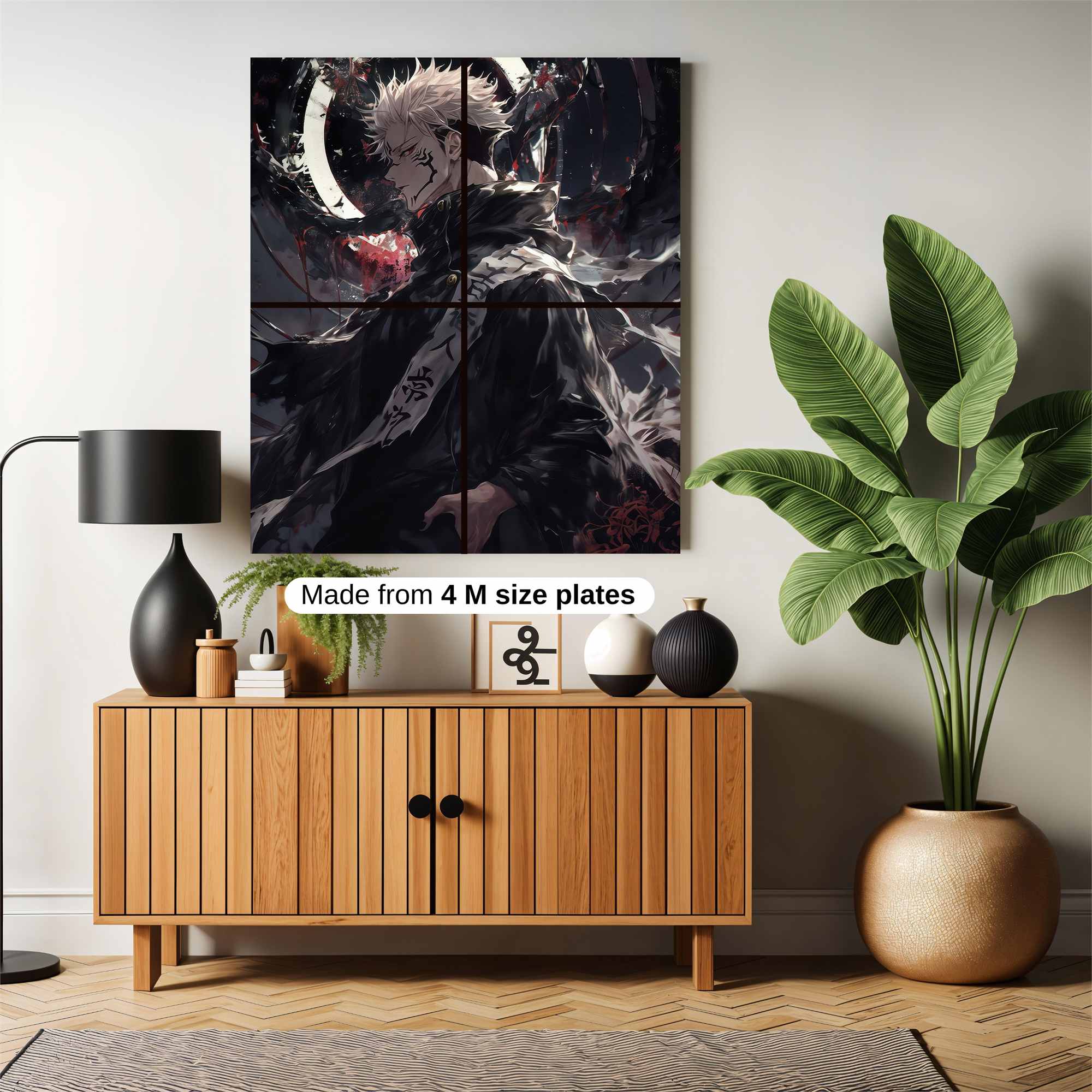 Sukuna Sinister Safe Wall Magnetic / M