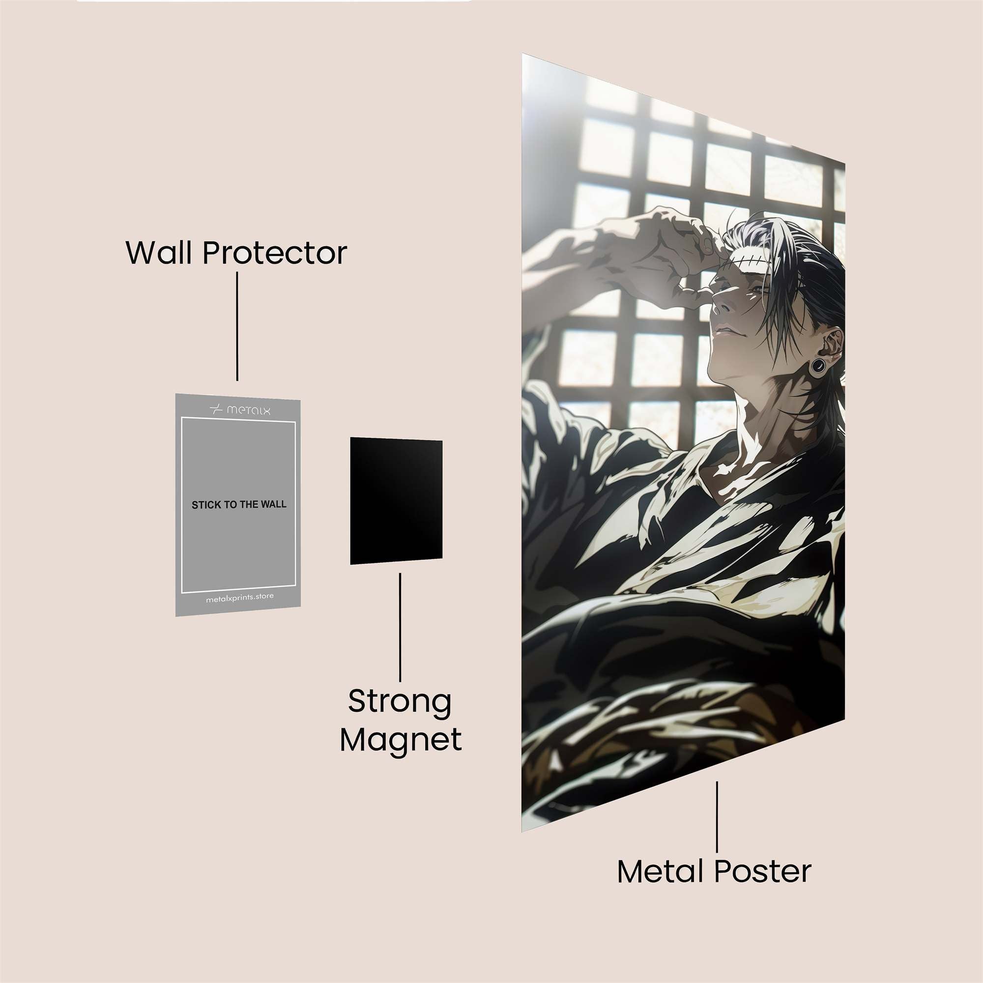 Tengen Serene Safe Wall Magnetic / M