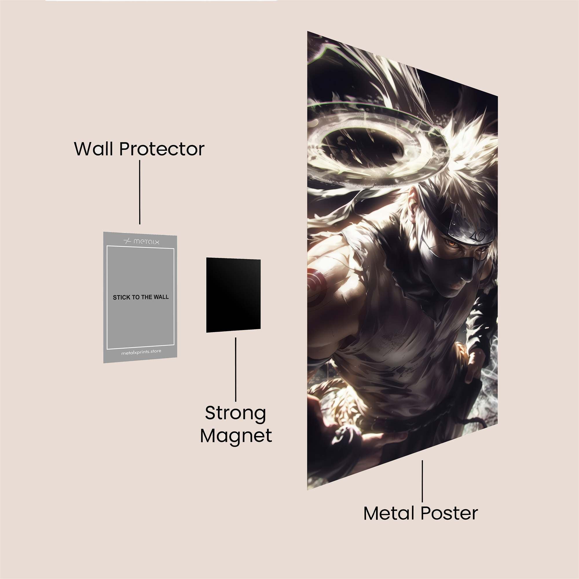 Kakashi Chaotic Safe Wall Magnetic / M
