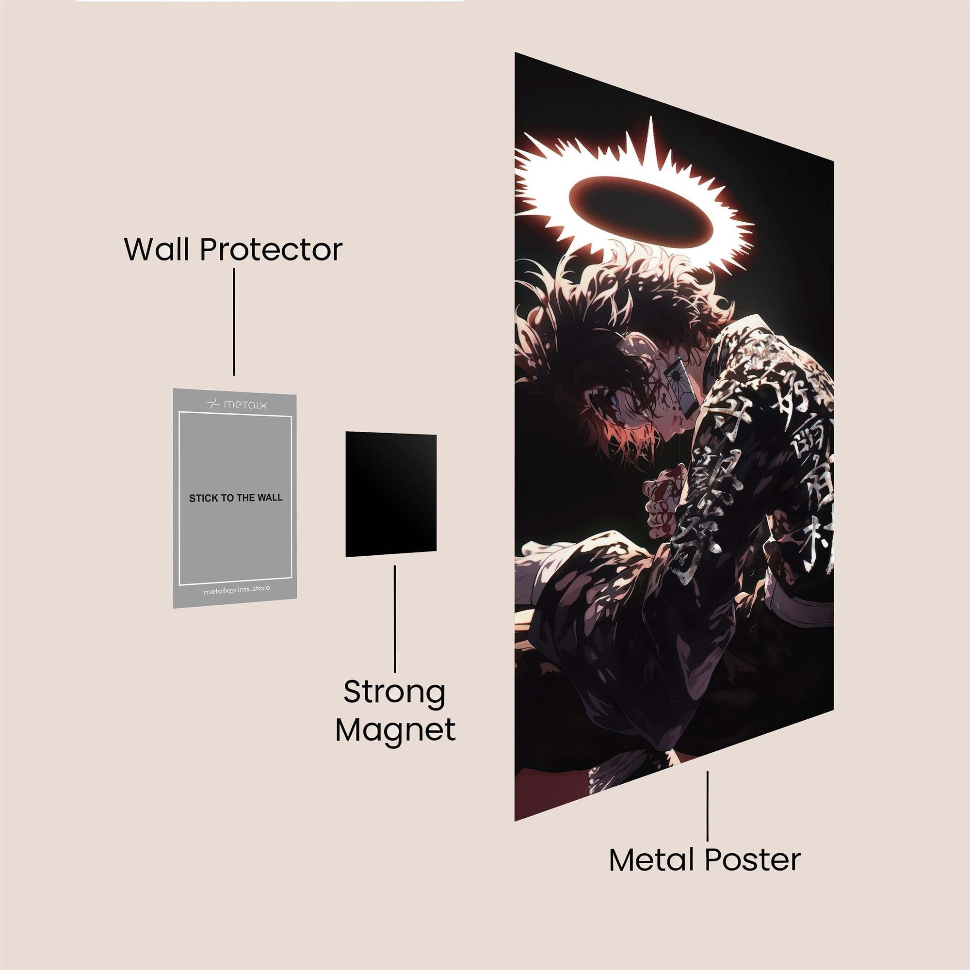 Angel Despair Safe Wall Magnetic / M