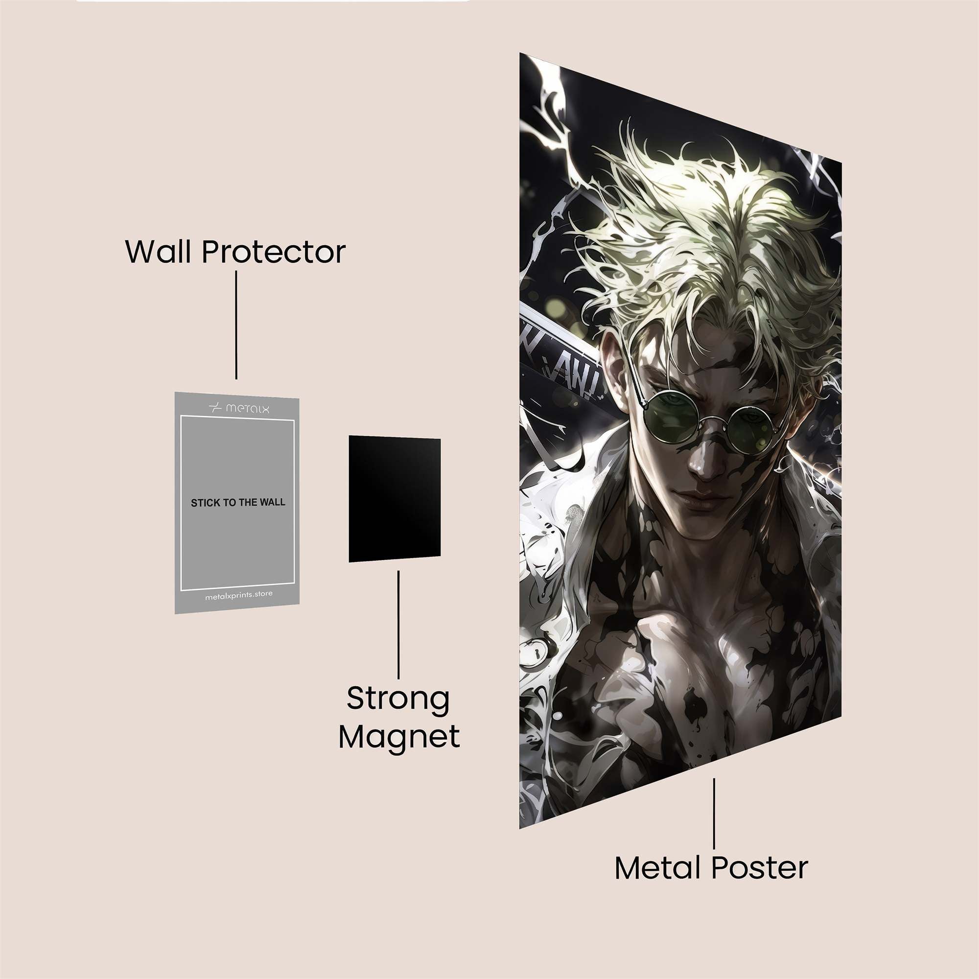 Quirk Maestro Safe Wall Magnetic / M