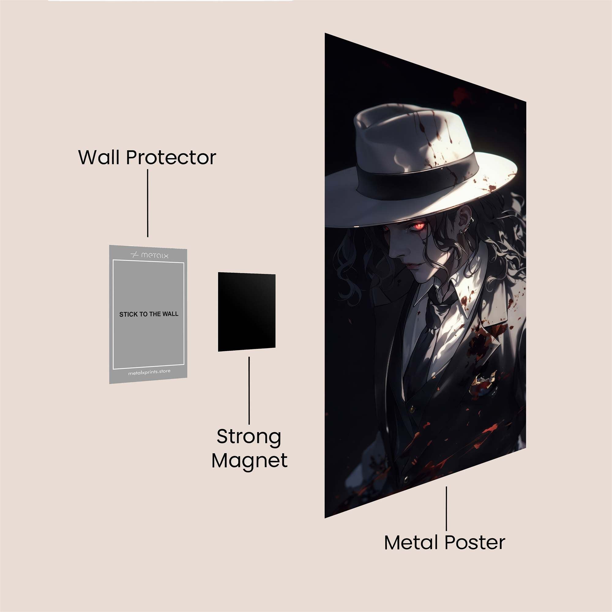 Alucard Eerie Safe Wall Magnetic / M