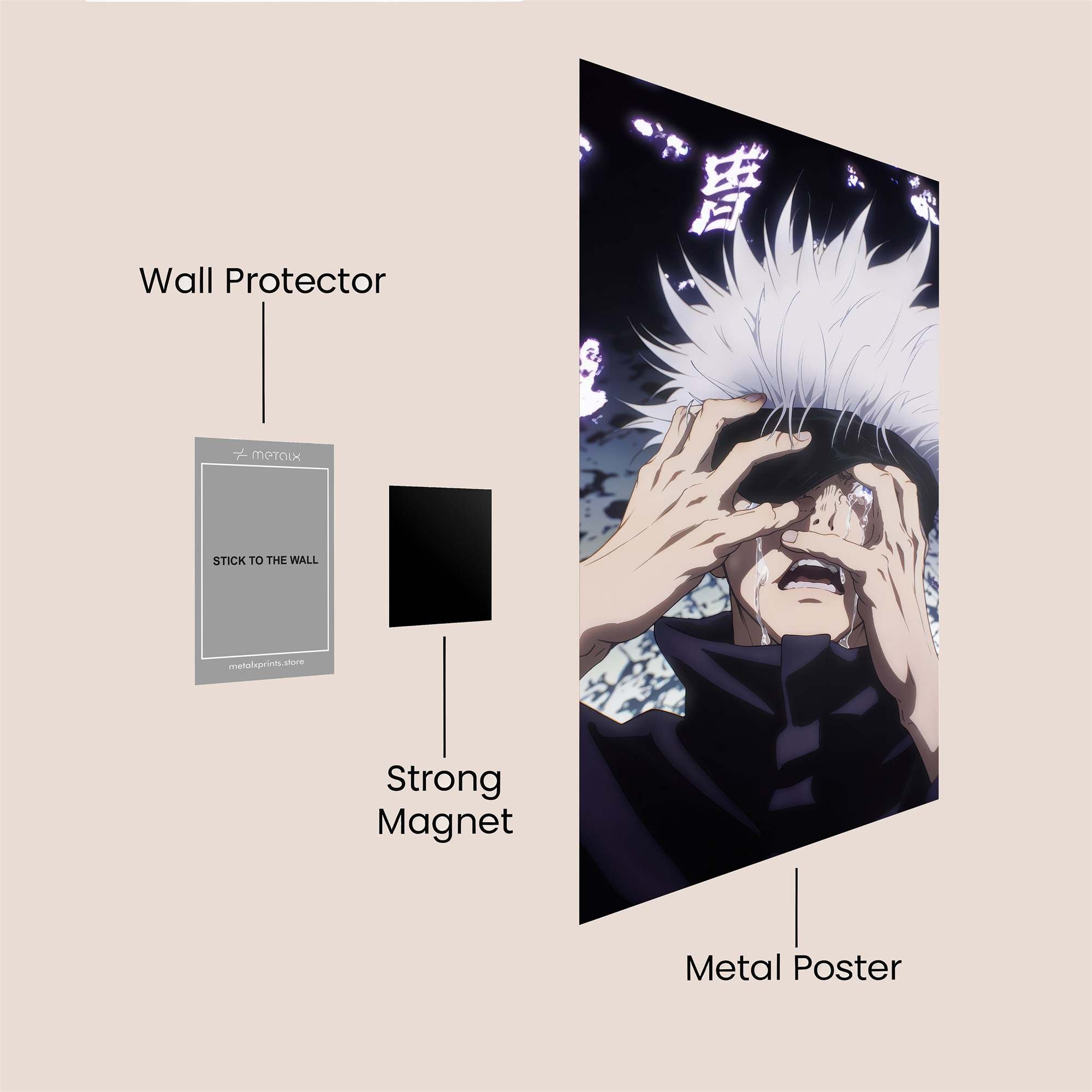 Gojo Despair Safe Wall Magnetic / M