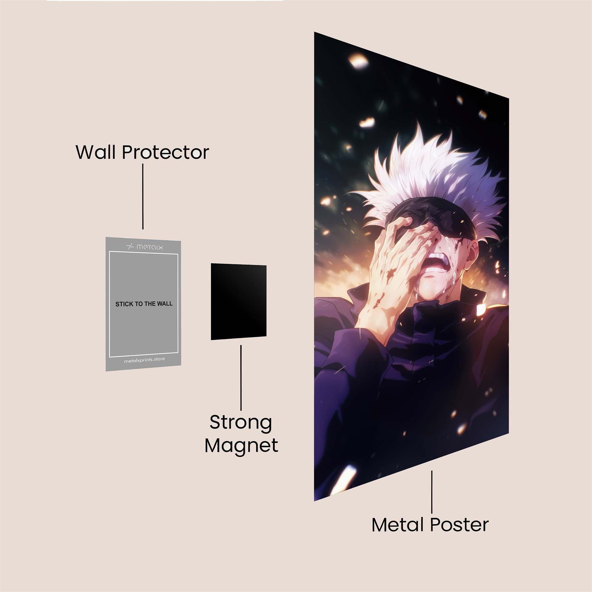 Gojo Despair Safe Wall Magnetic / M