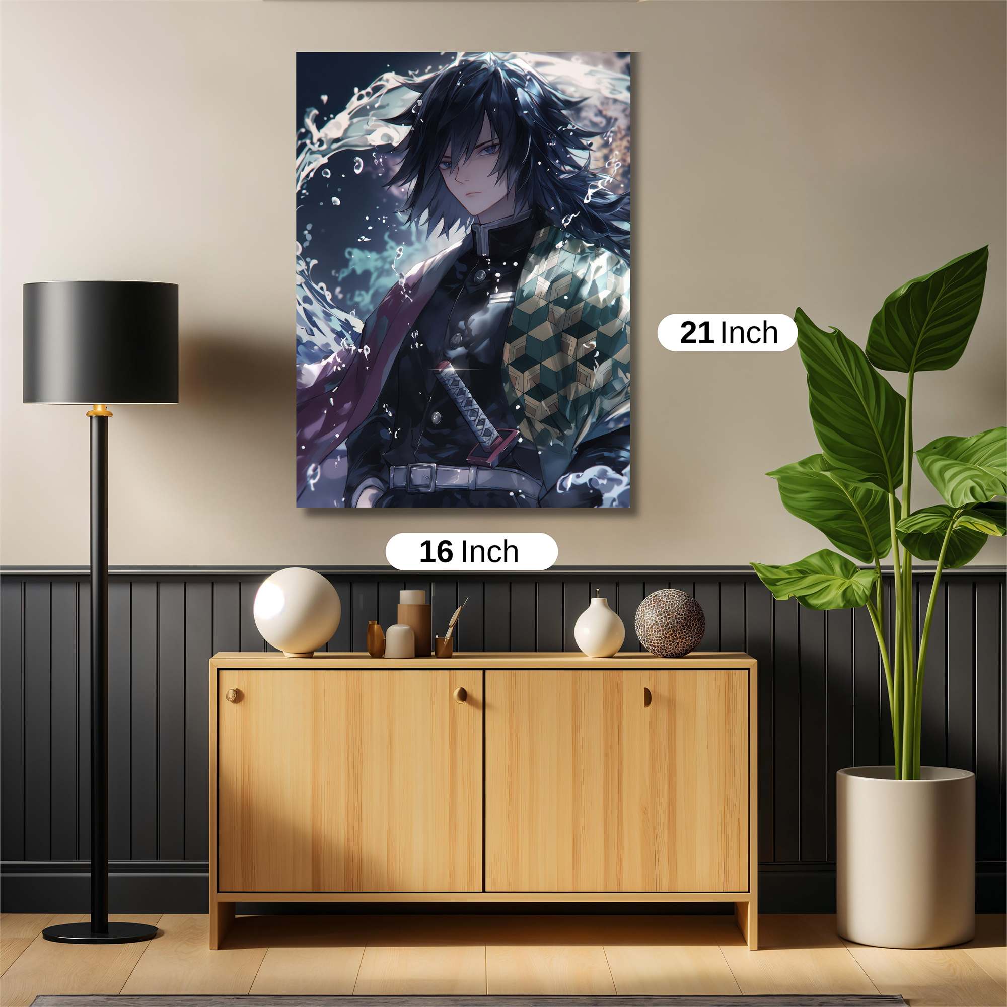 Giyuu Serene Safe Wall Magnetic / M