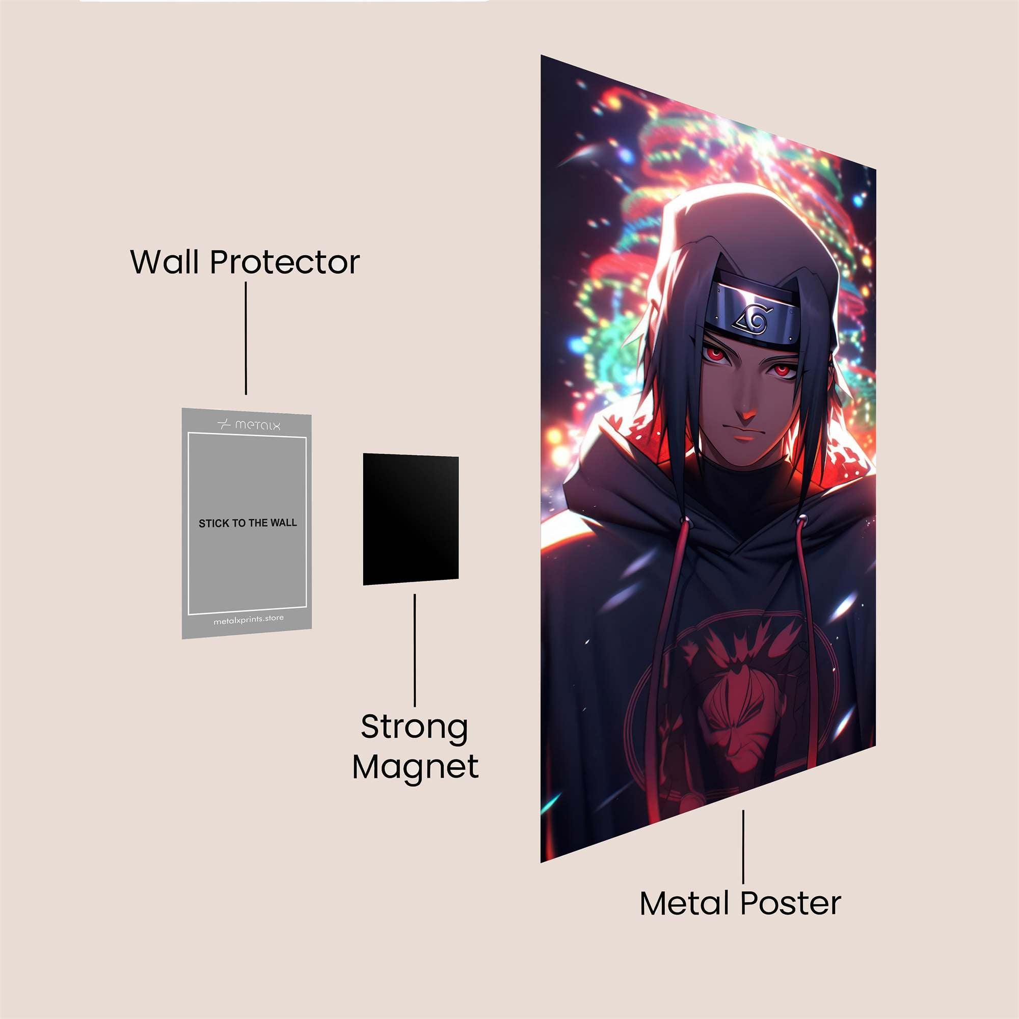 Itachi Festive Safe Wall Magnetic / M