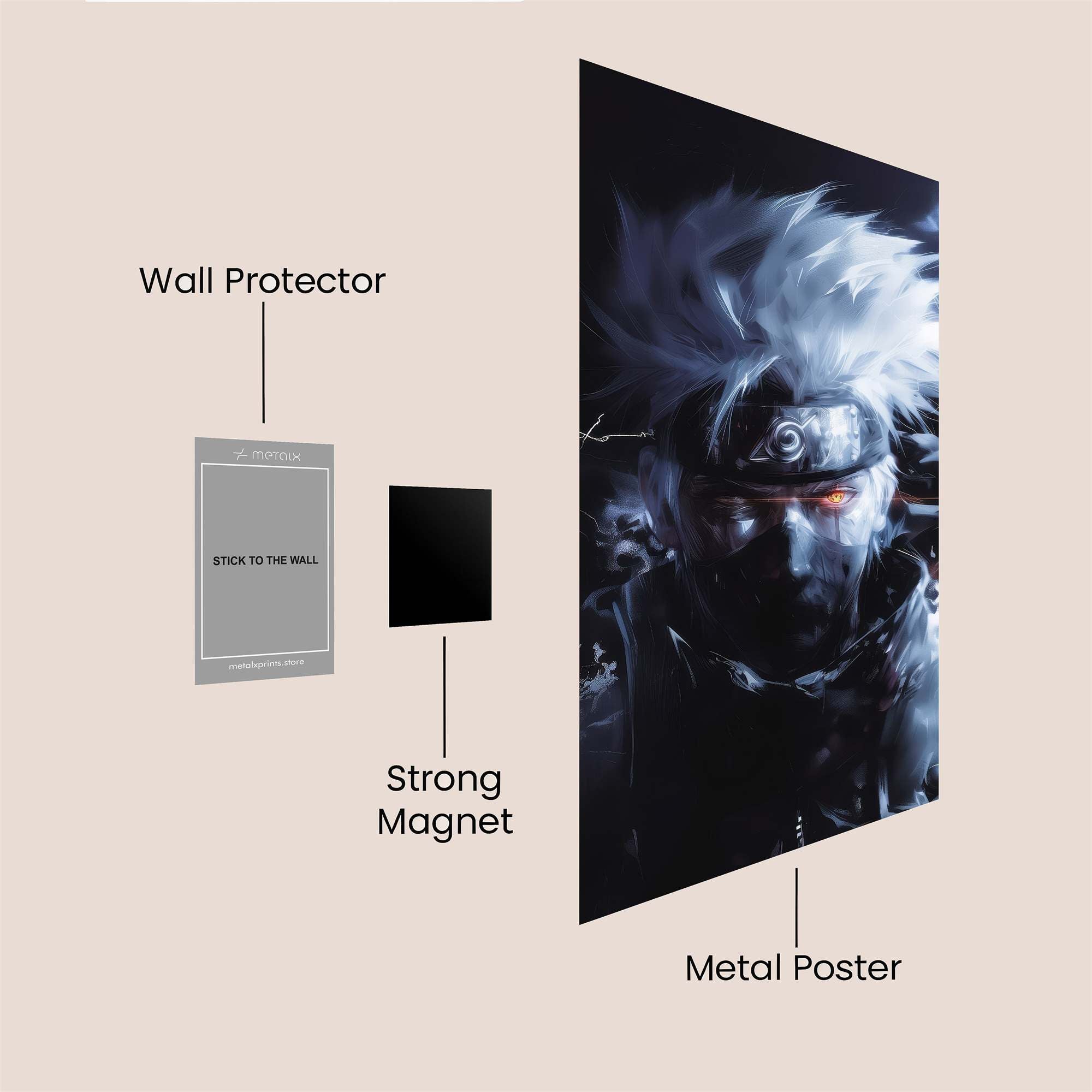 Kakashi Tempest Safe Wall Magnetic / M