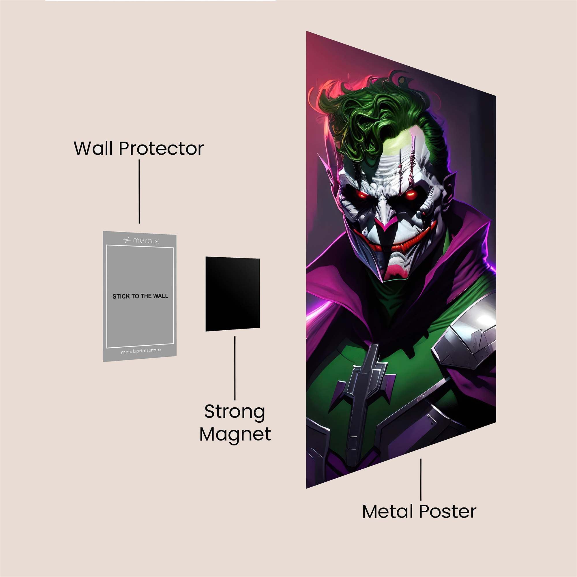 Joker Chaotic Safe Wall Magnetic / M