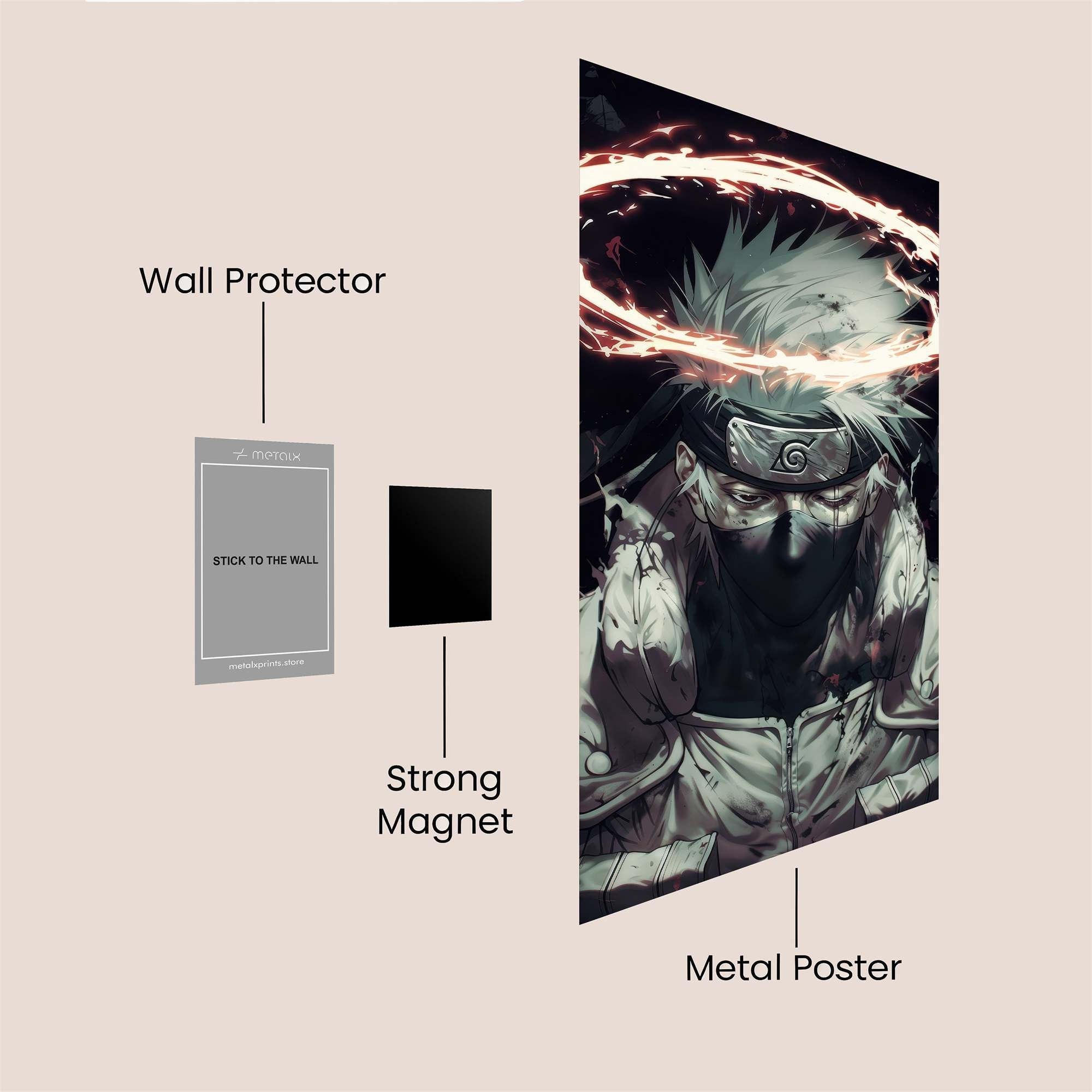 Kakashi Divine Safe Wall Magnetic / M