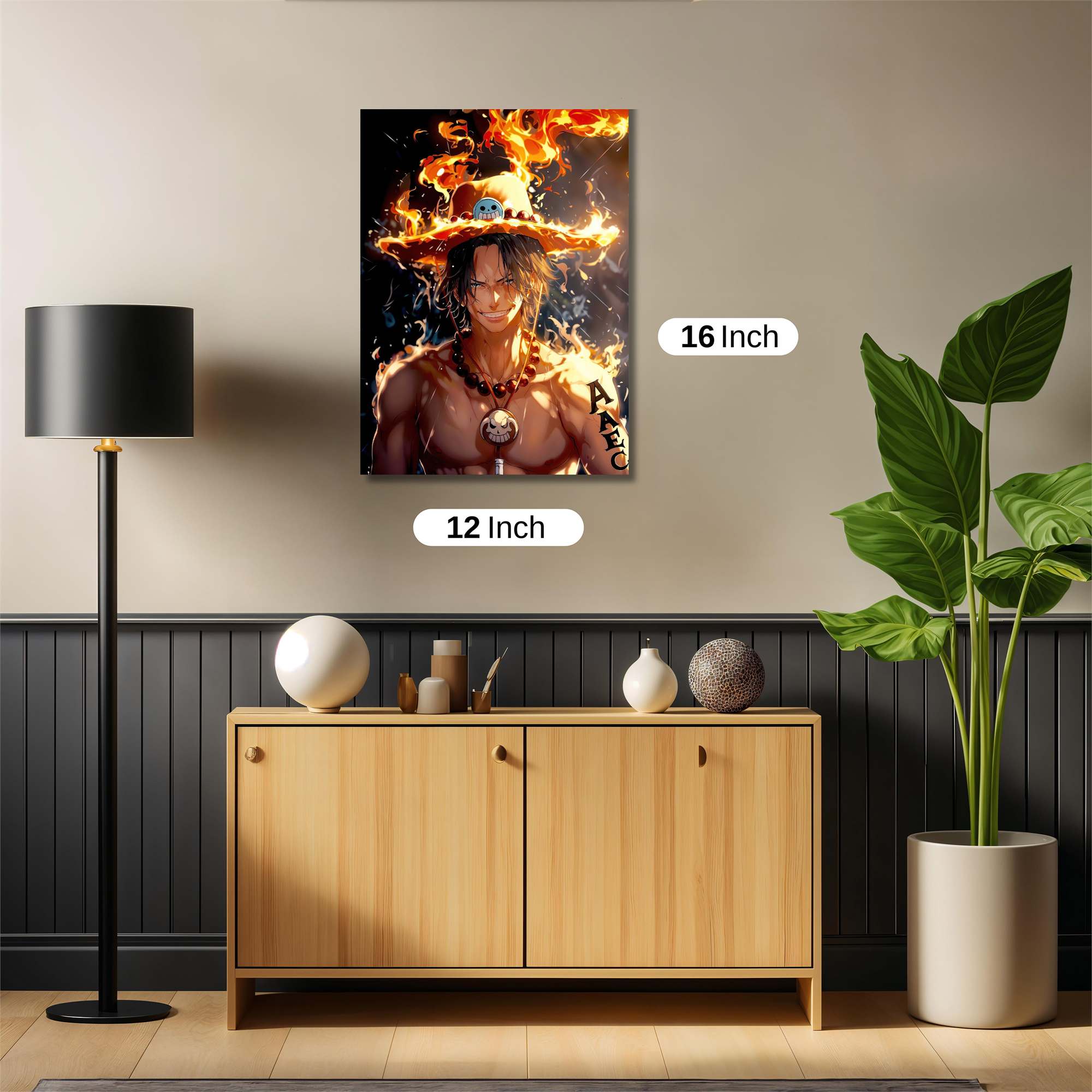 Ace Ablaze Safe Wall Magnetic / M