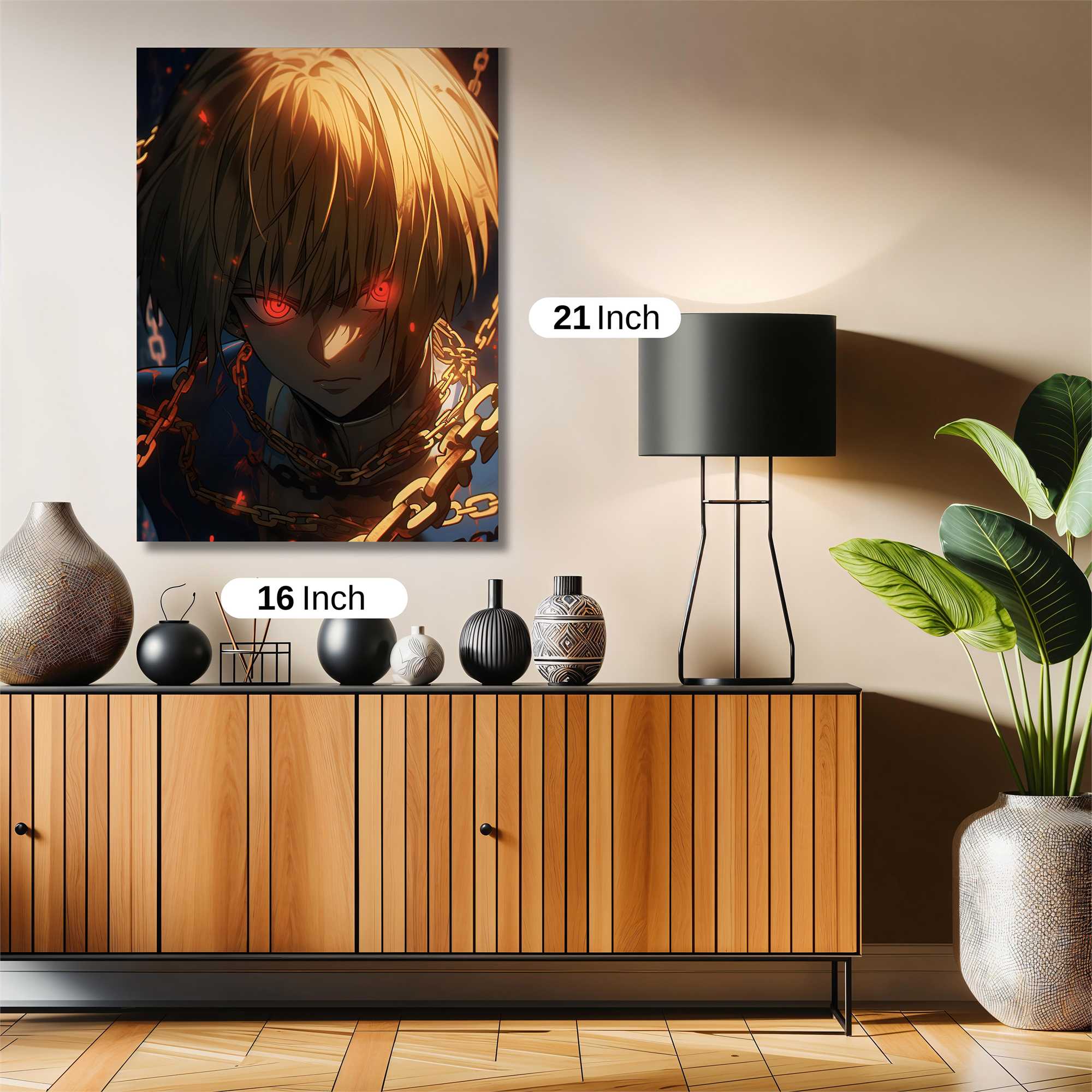 Hisoka Enraged Safe Wall Magnetic / M