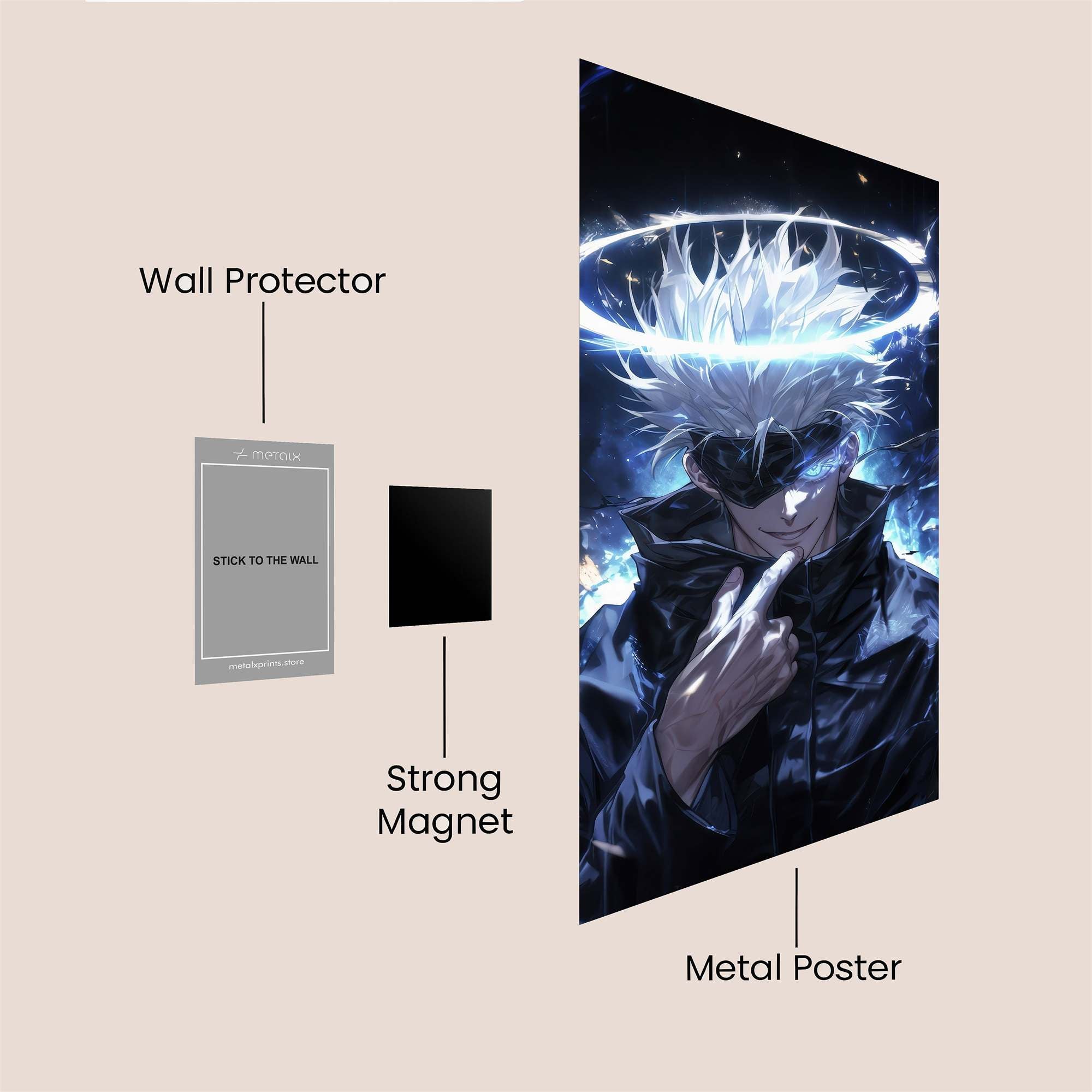 Gojo Radiant Safe Wall Magnetic / M