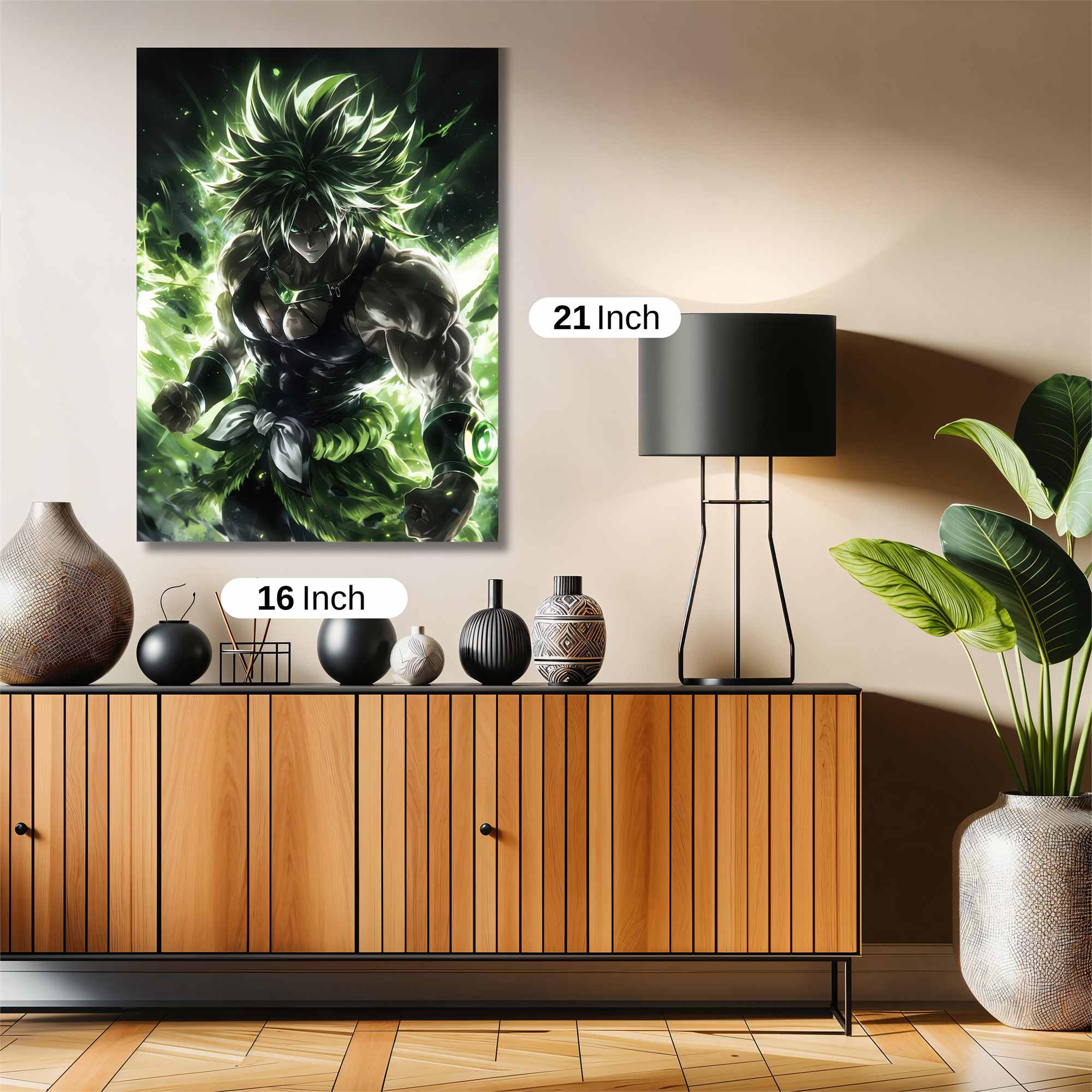 Broly Ferocious Safe Wall Magnetic / M