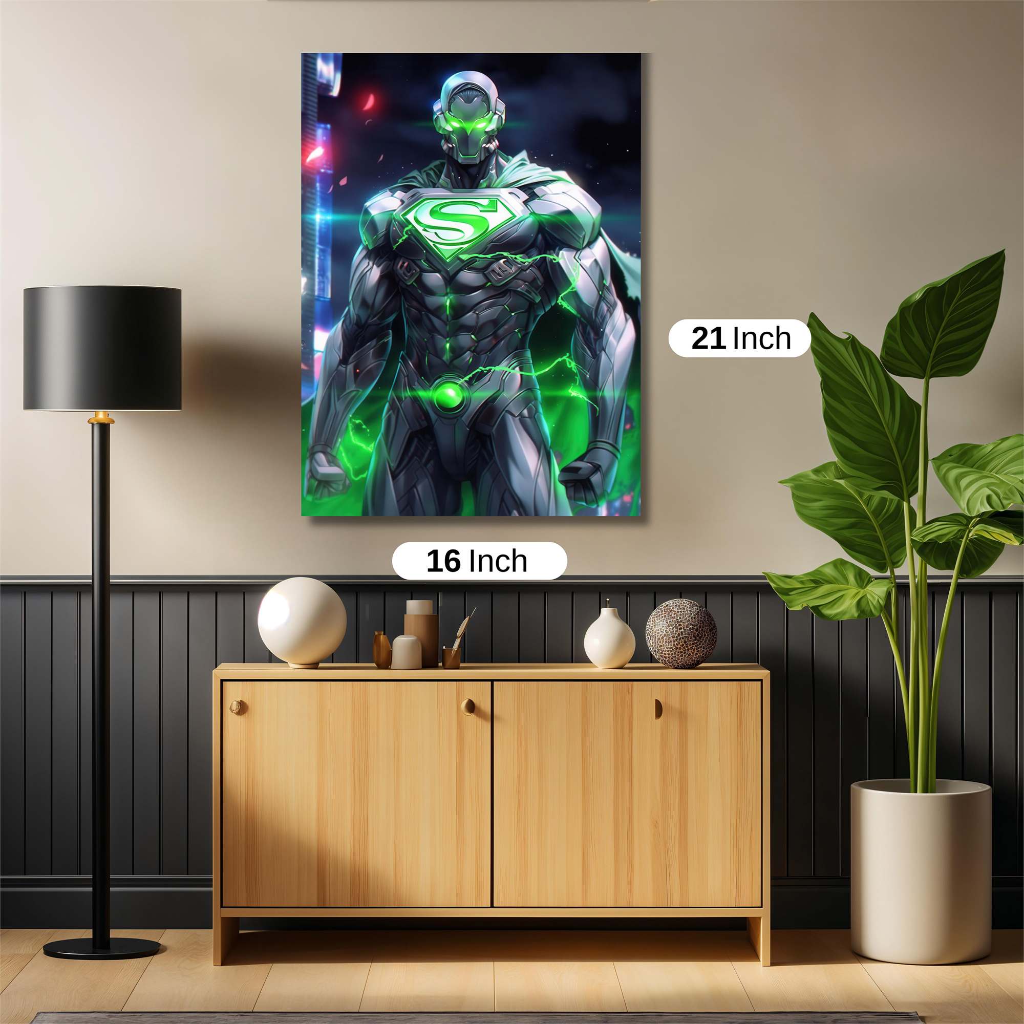 Cyborg Valor Safe Wall Magnetic / M