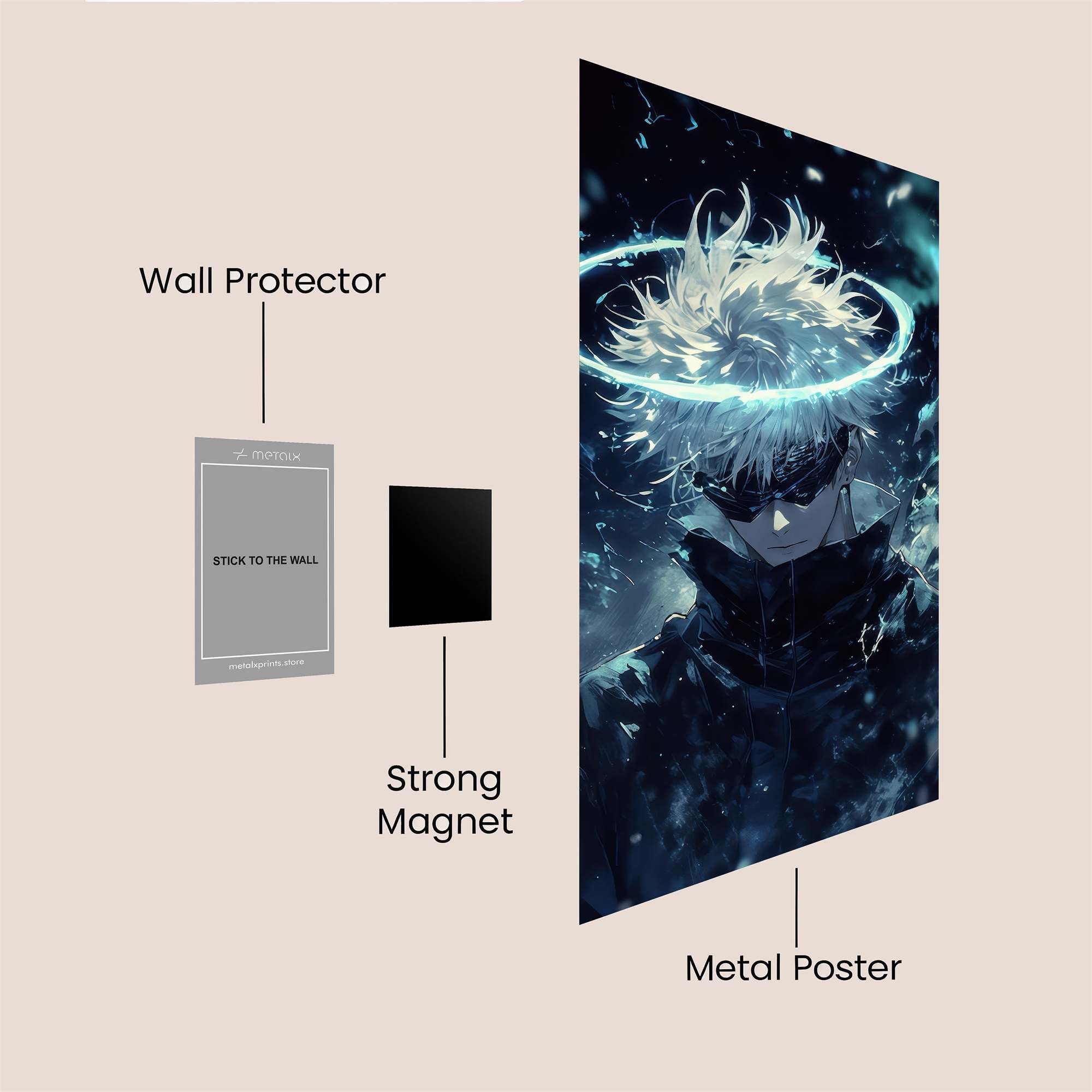 Satoru Serene Safe Wall Magnetic / M
