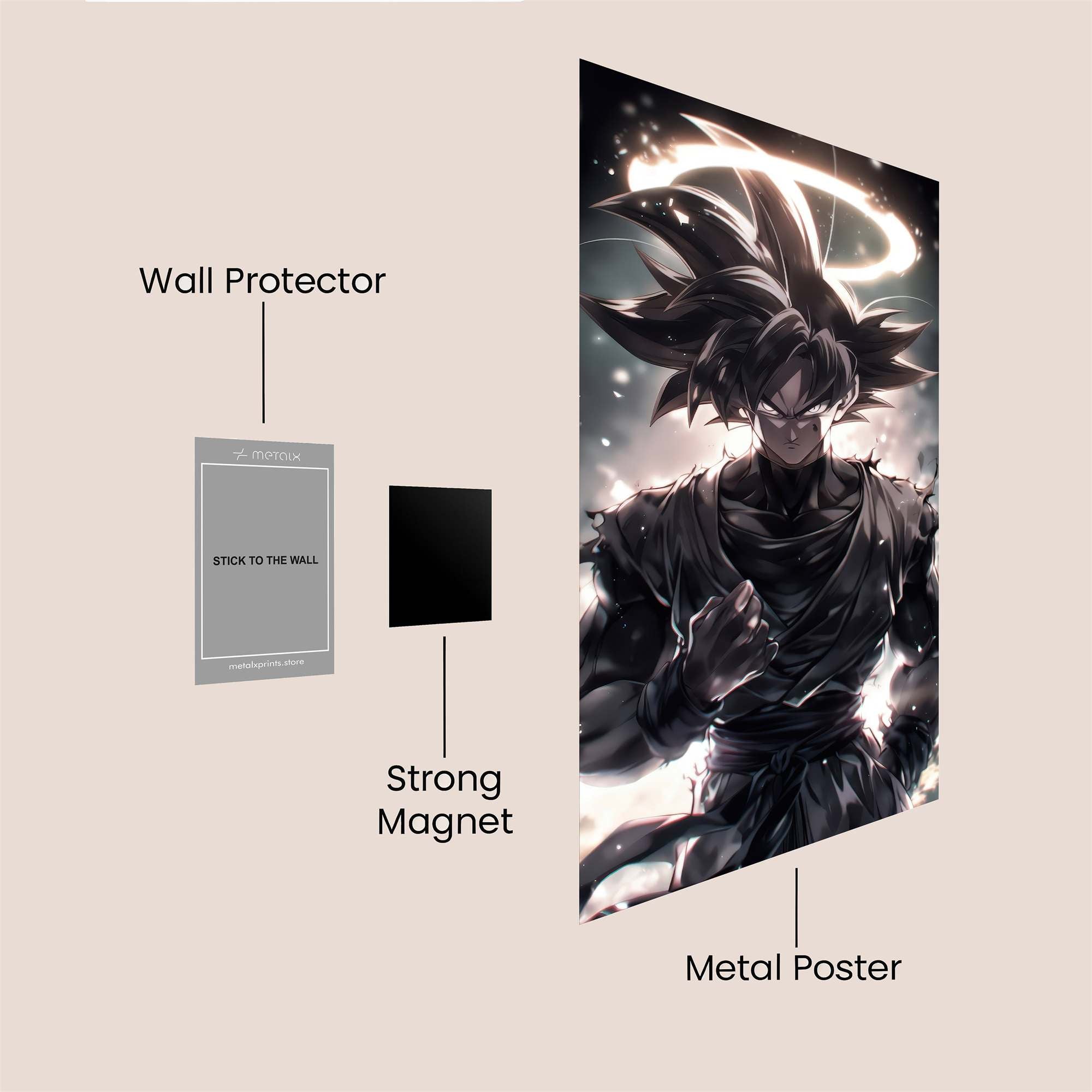 Goku Divine Safe Wall Magnetic / M