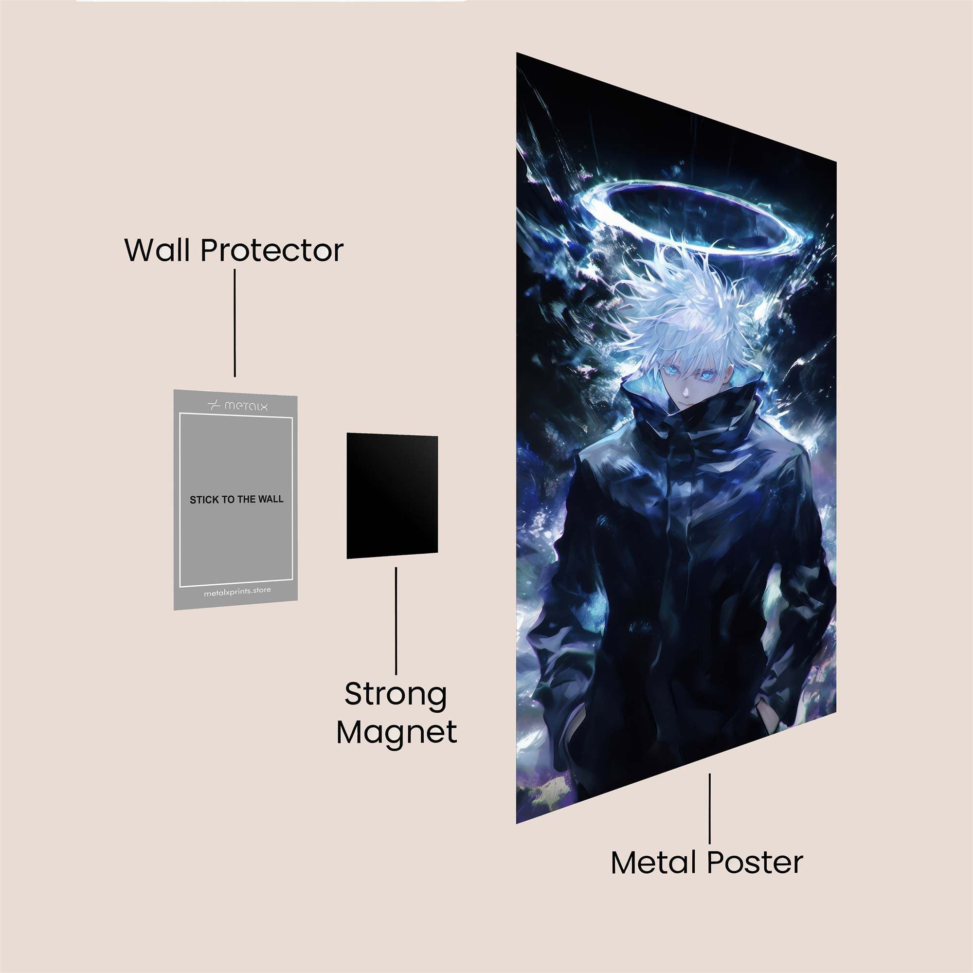 Satoru Serene Safe Wall Magnetic / M