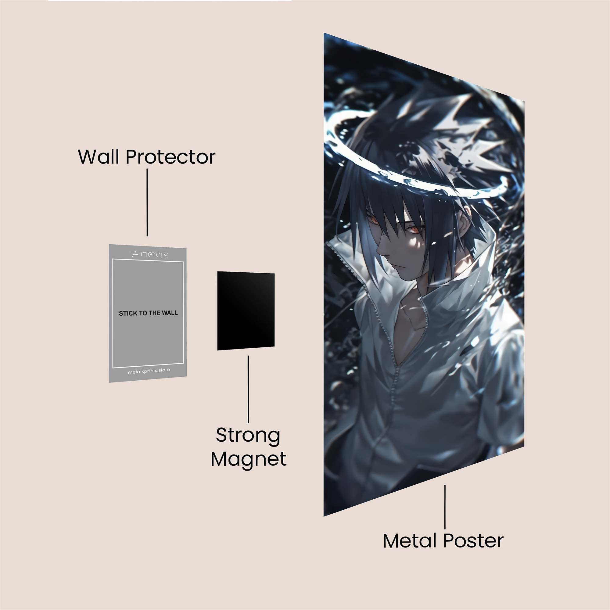 Sasuke Tempestuous Safe Wall Magnetic / M