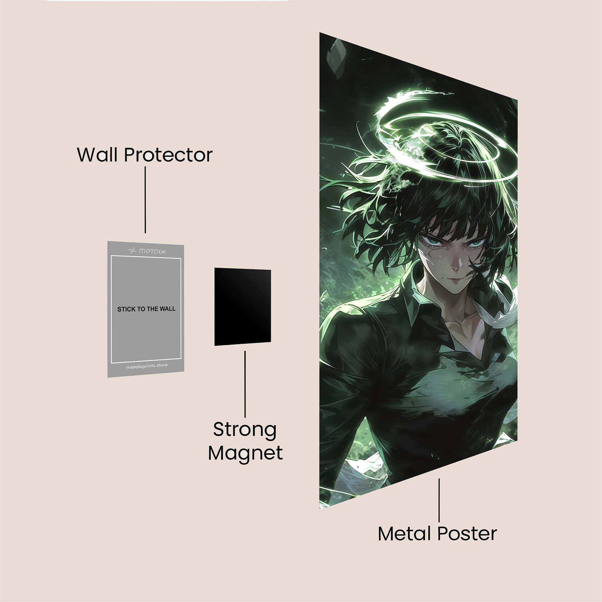 Makima Menace Safe Wall Magnetic / M