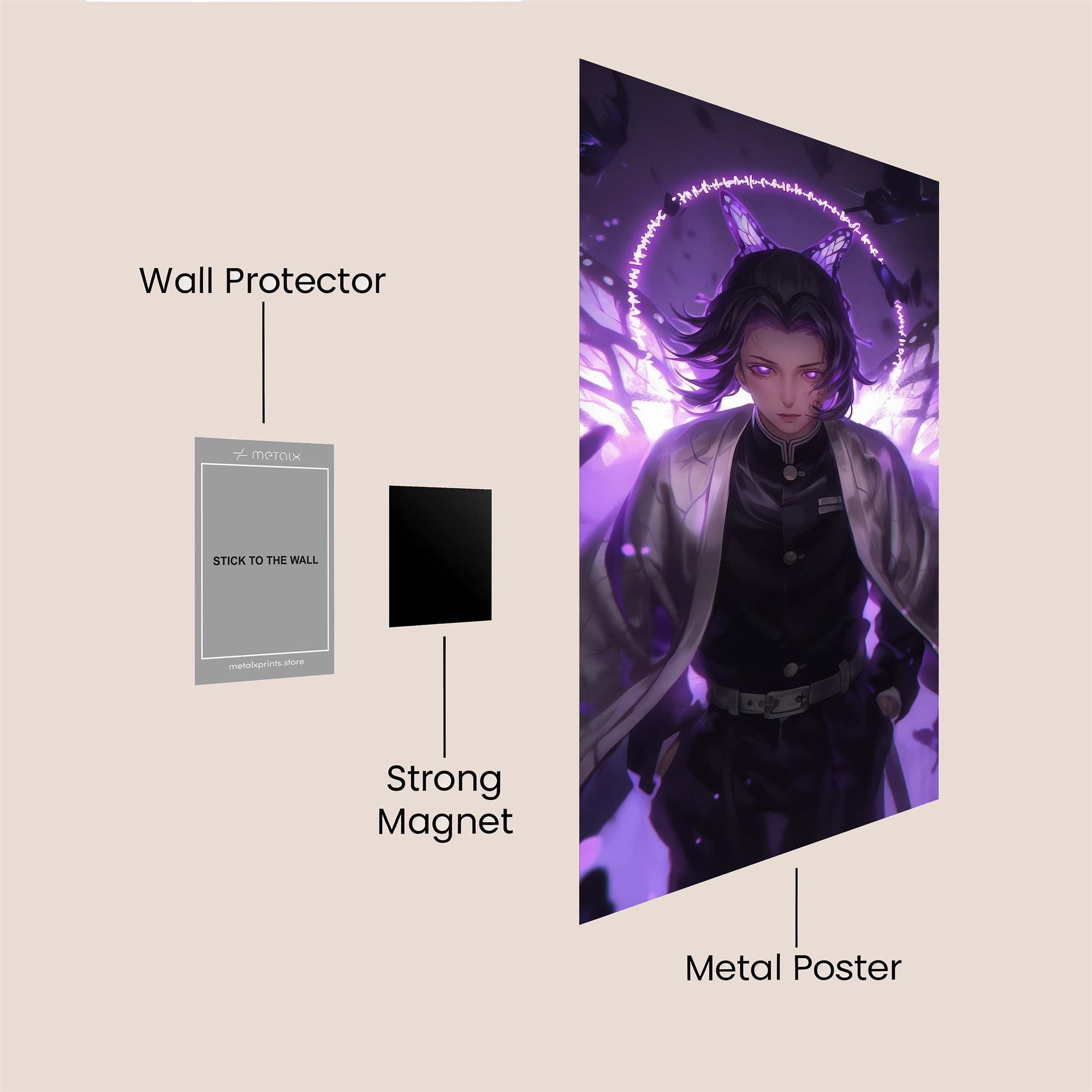 Demon Enigma Safe Wall Magnetic / M