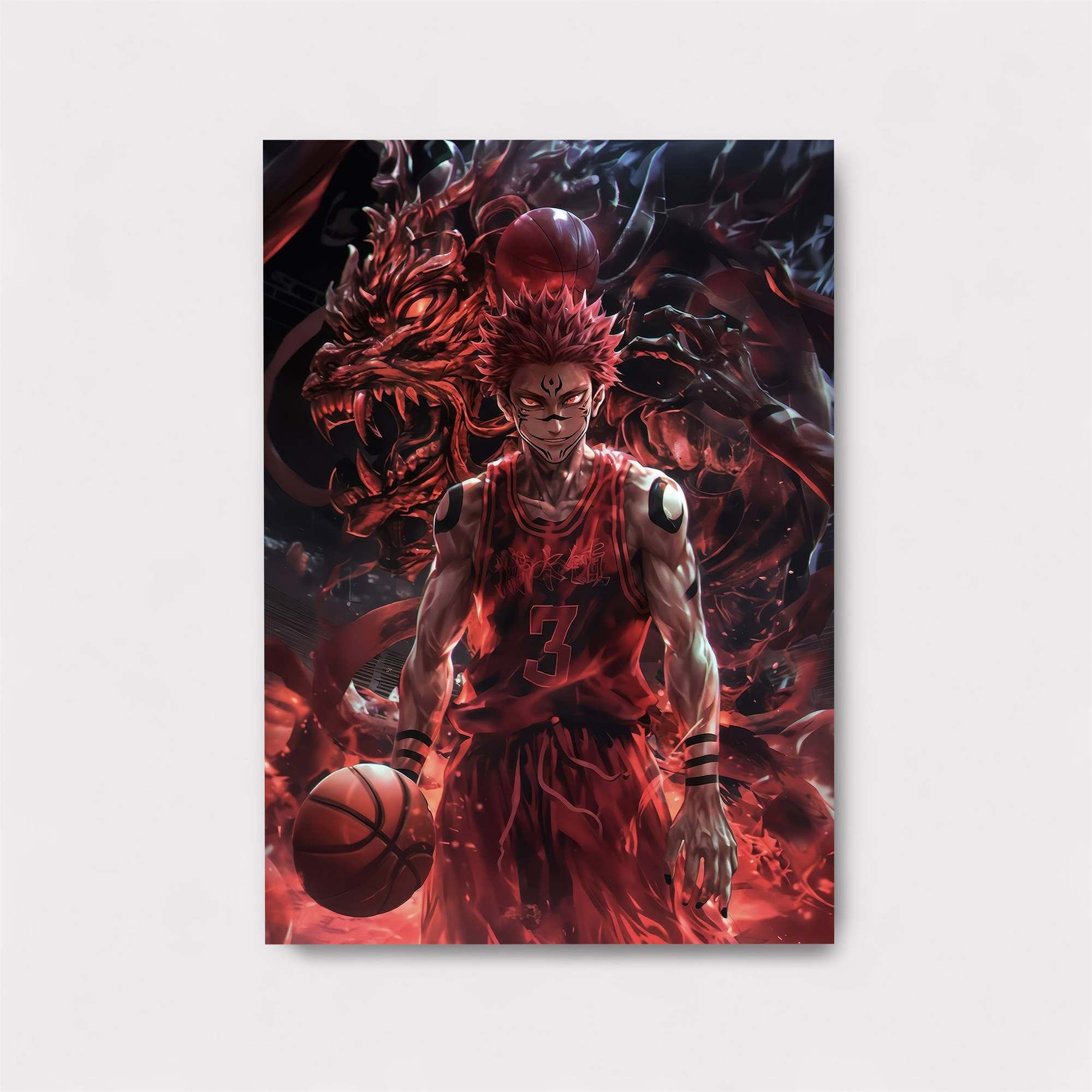 Kuroko Fiery Safe Wall Magnetic / M