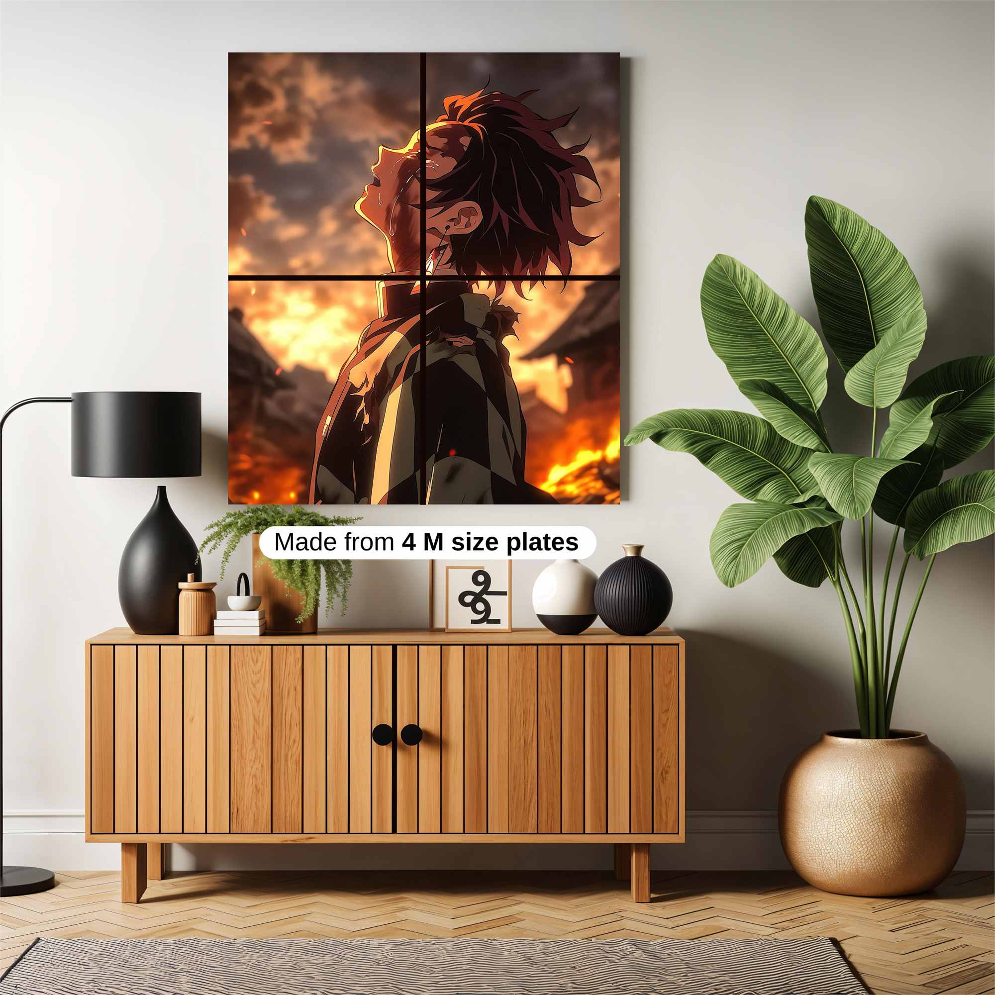 Tanjiro Resolute Safe Wall Magnetic / M