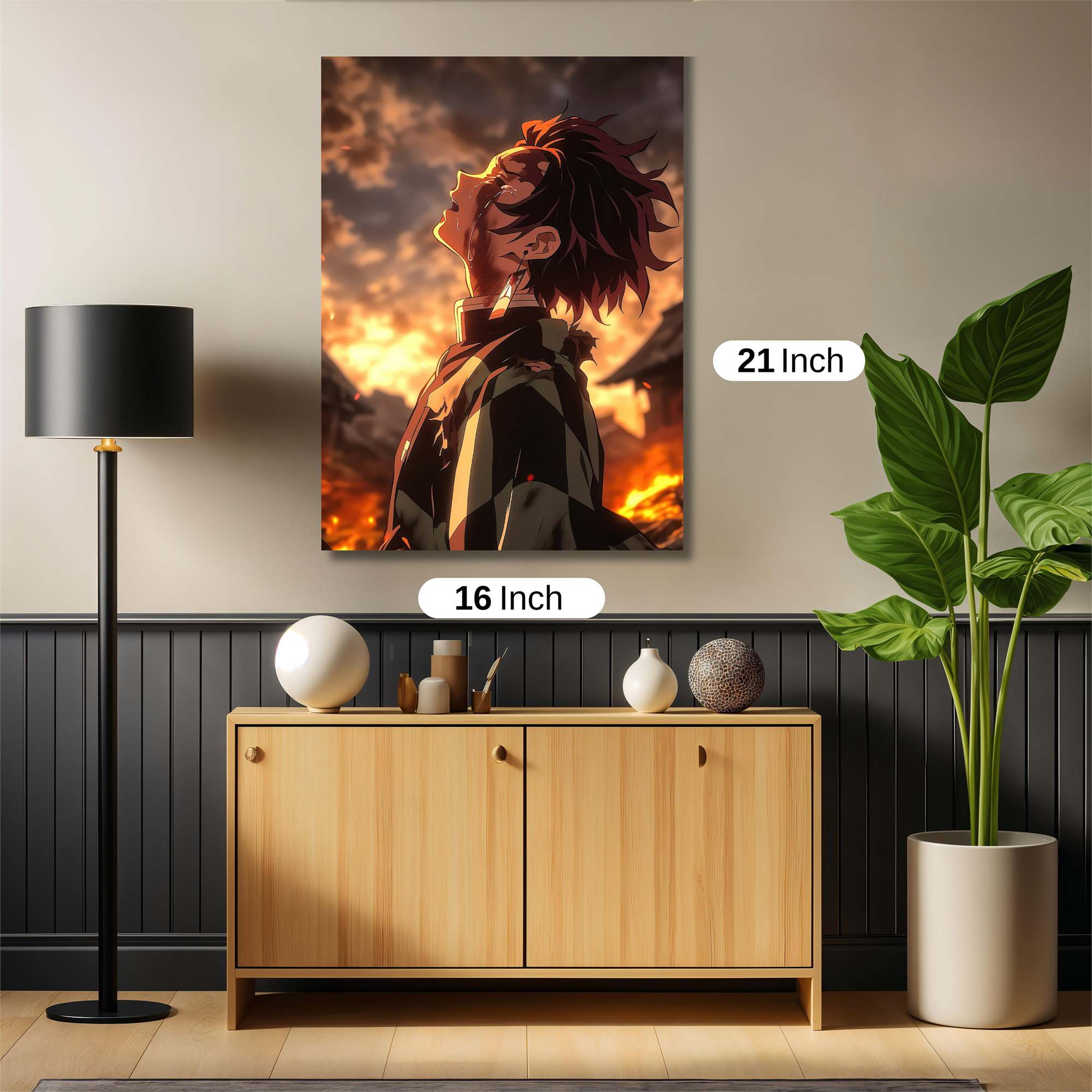 Tanjiro Resolute Safe Wall Magnetic / M