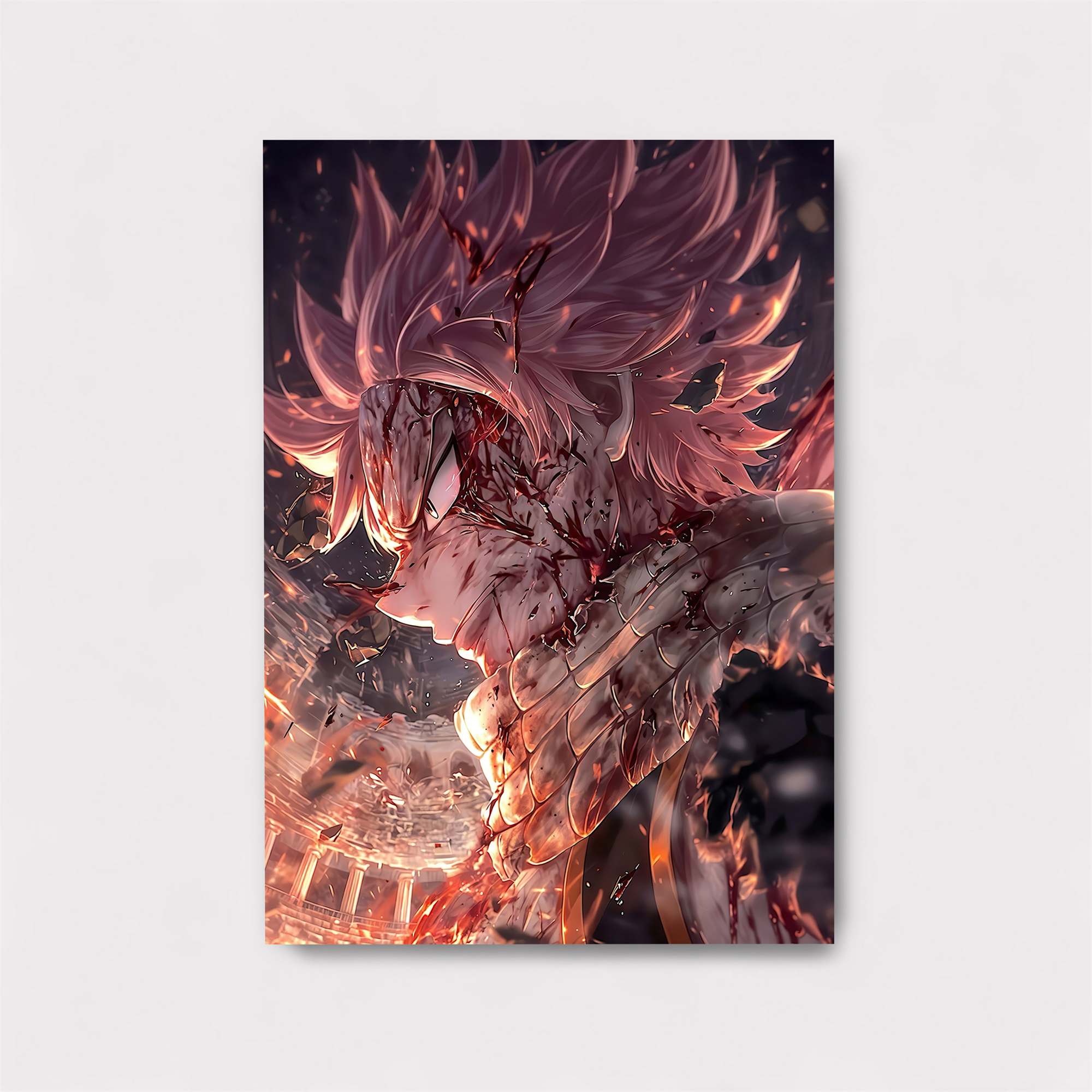 Natsu Fiery Safe Wall Magnetic / M