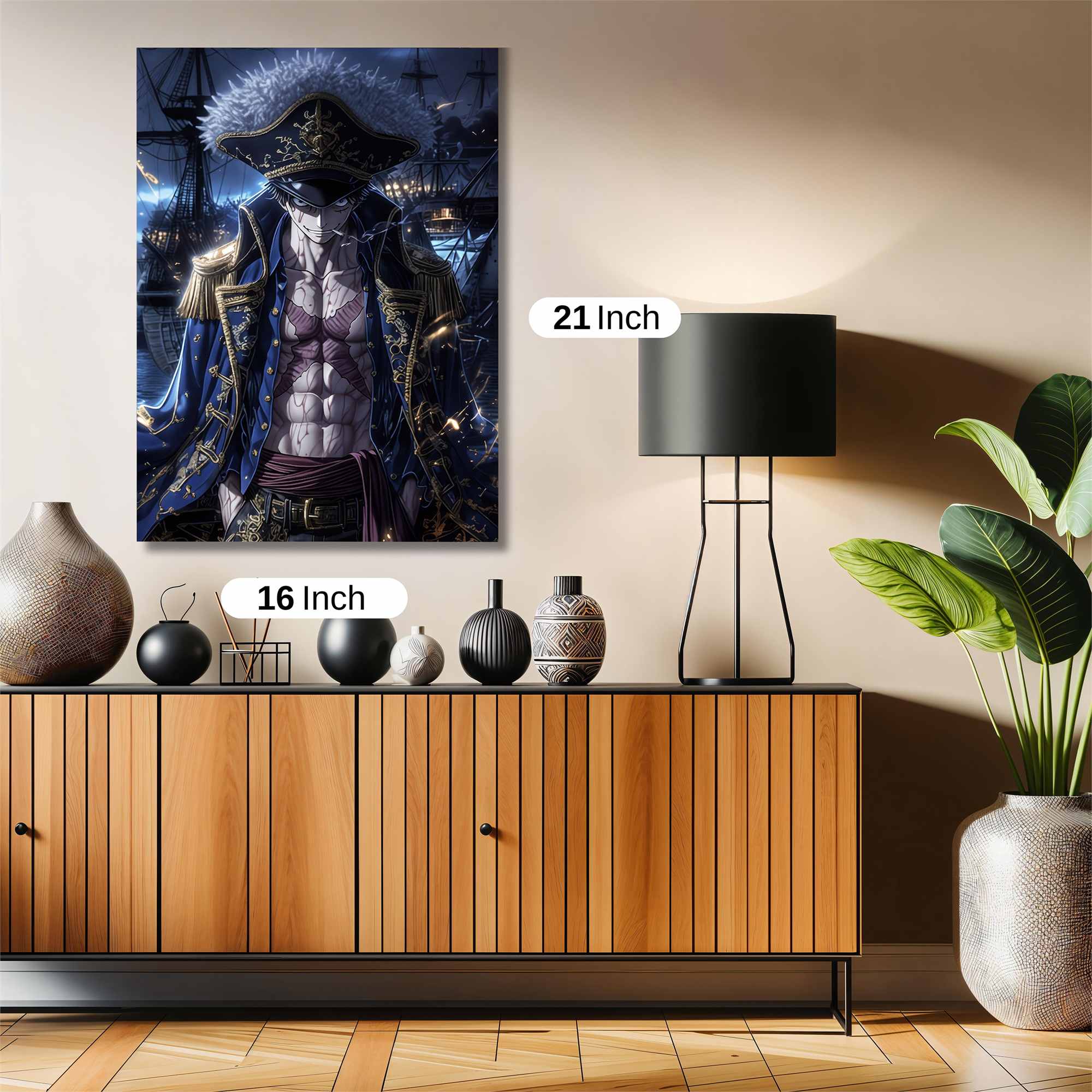 Pirate Tempest Safe Wall Magnetic / M