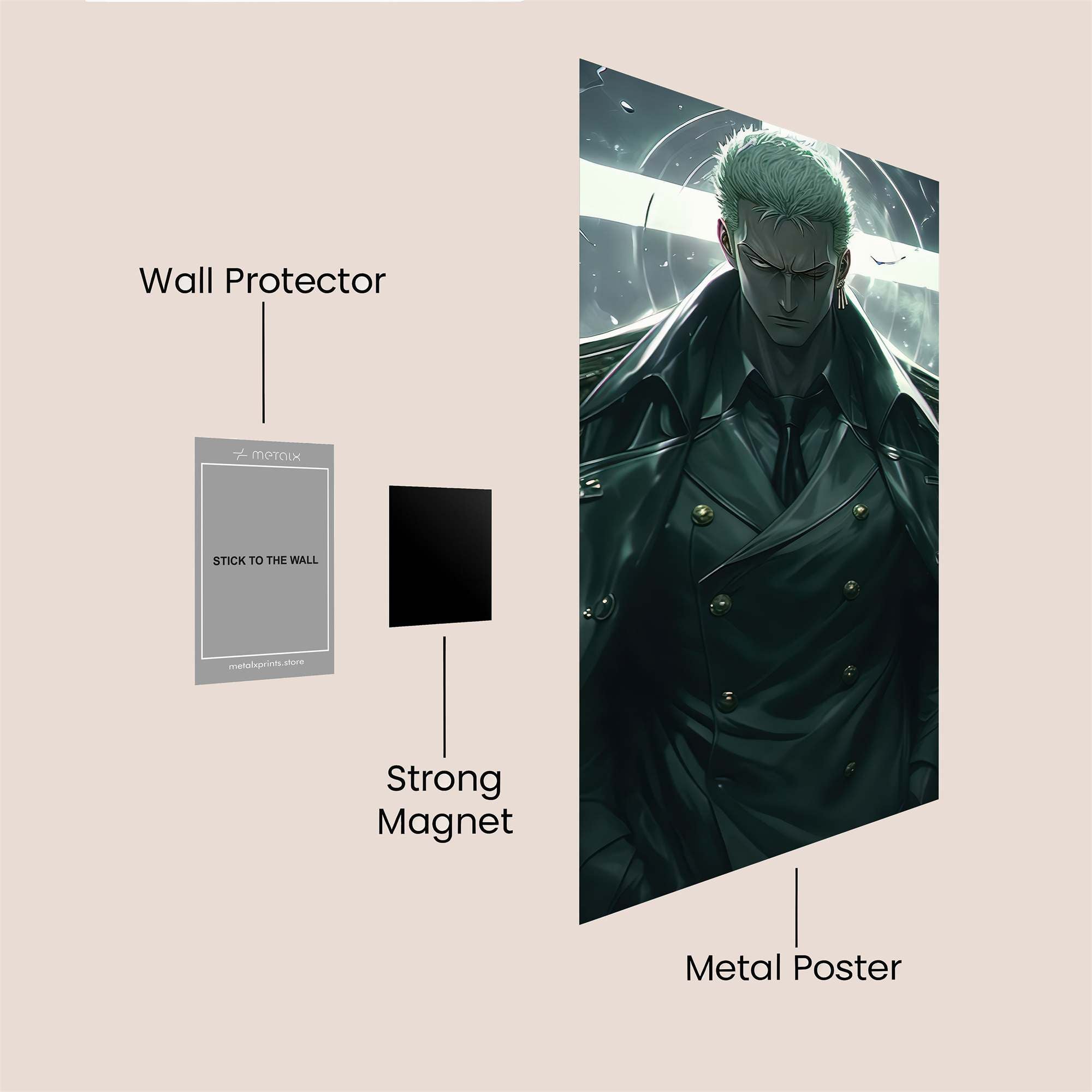 Luji Sinister Safe Wall Magnetic / M