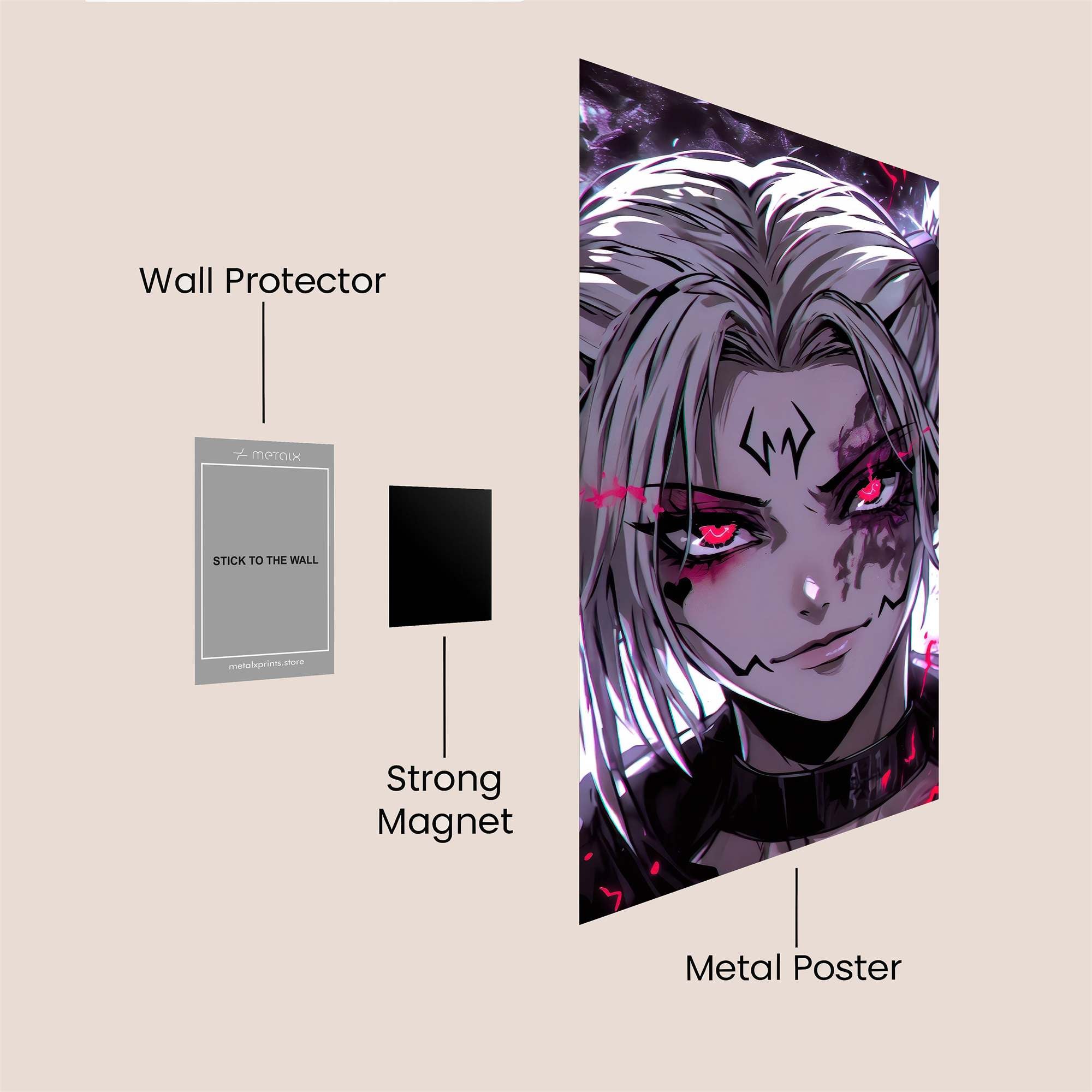 Harley Chaotic Safe Wall Magnetic / M