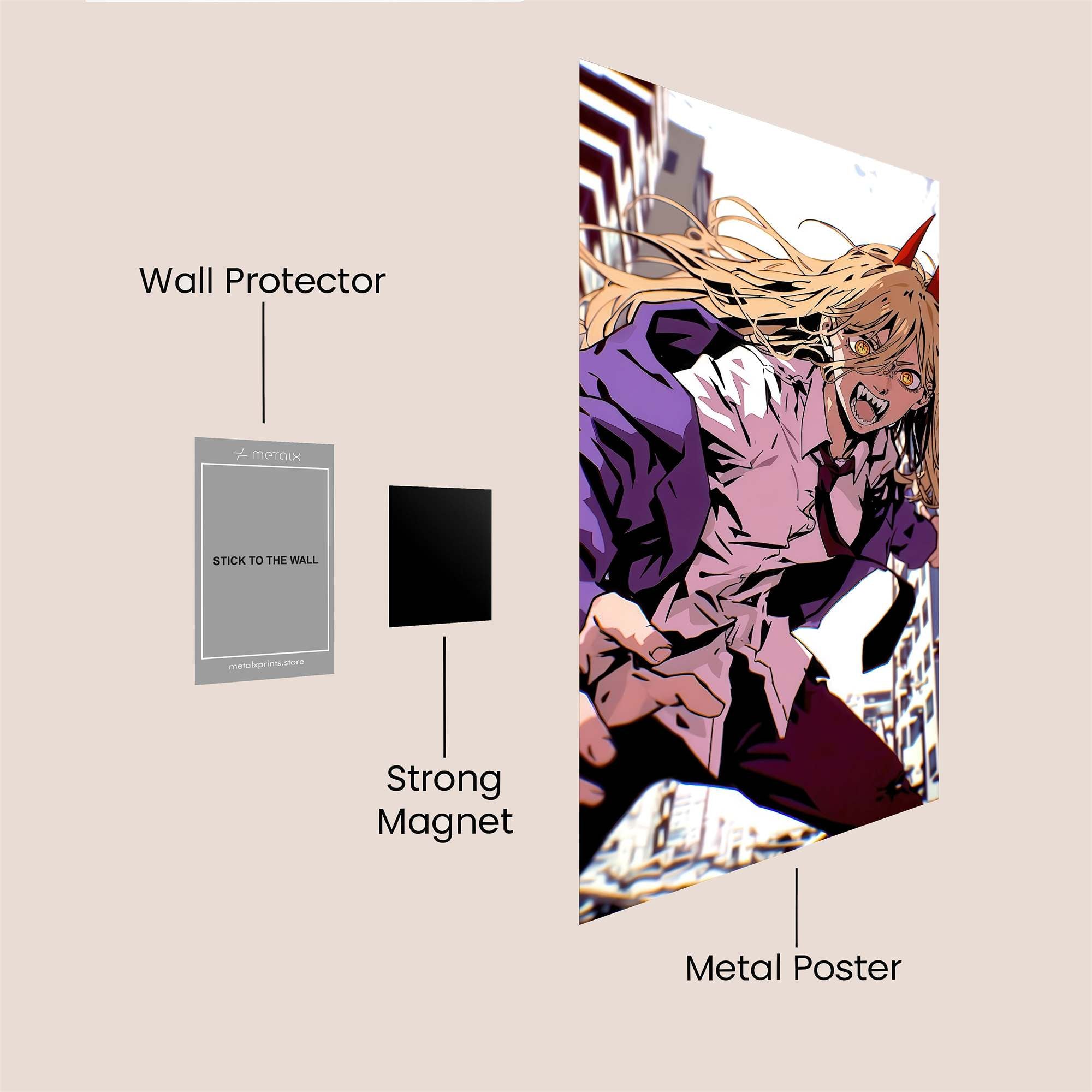 Beelzebub's Rage Safe Wall Magnetic / M