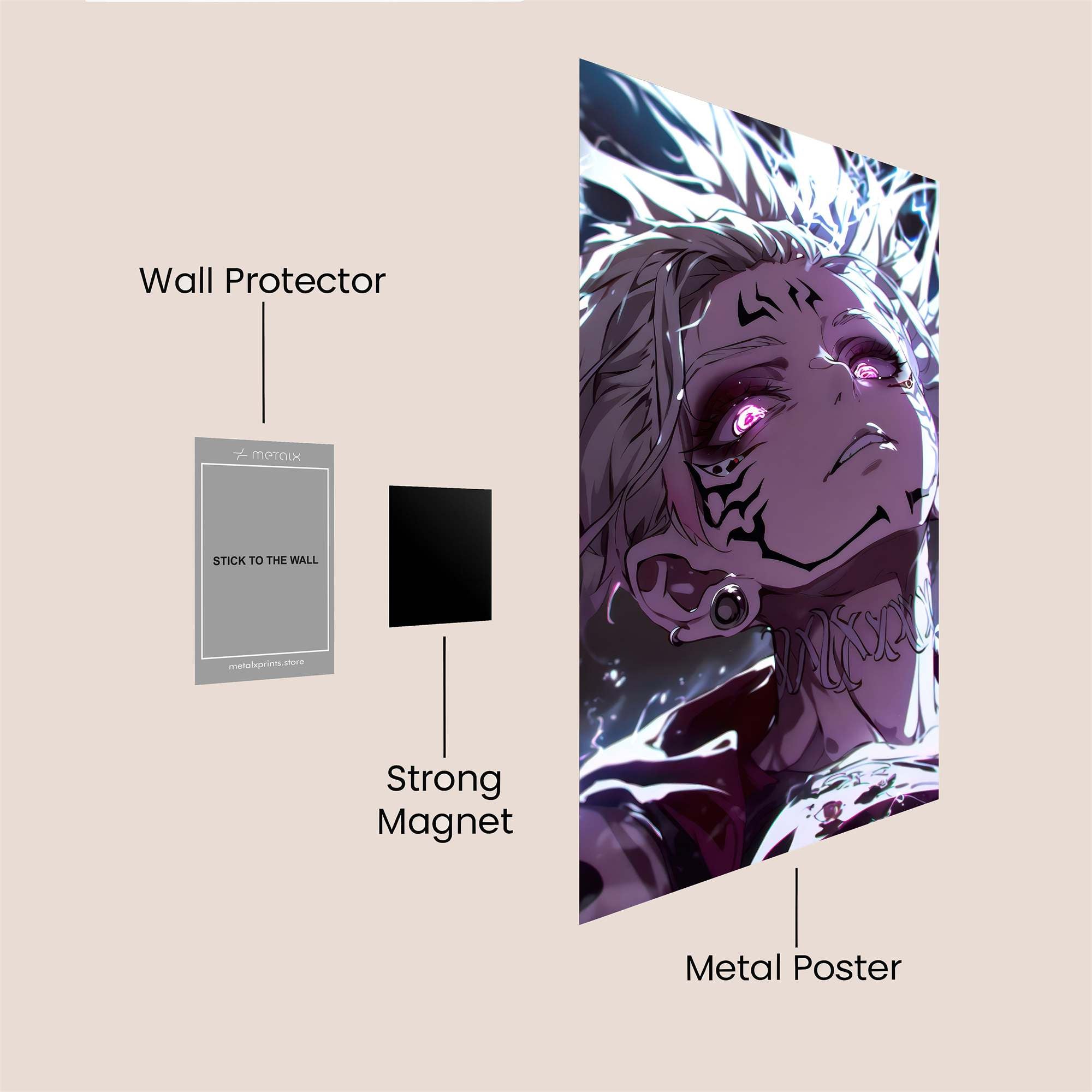 Mahito Menace Safe Wall Magnetic / M