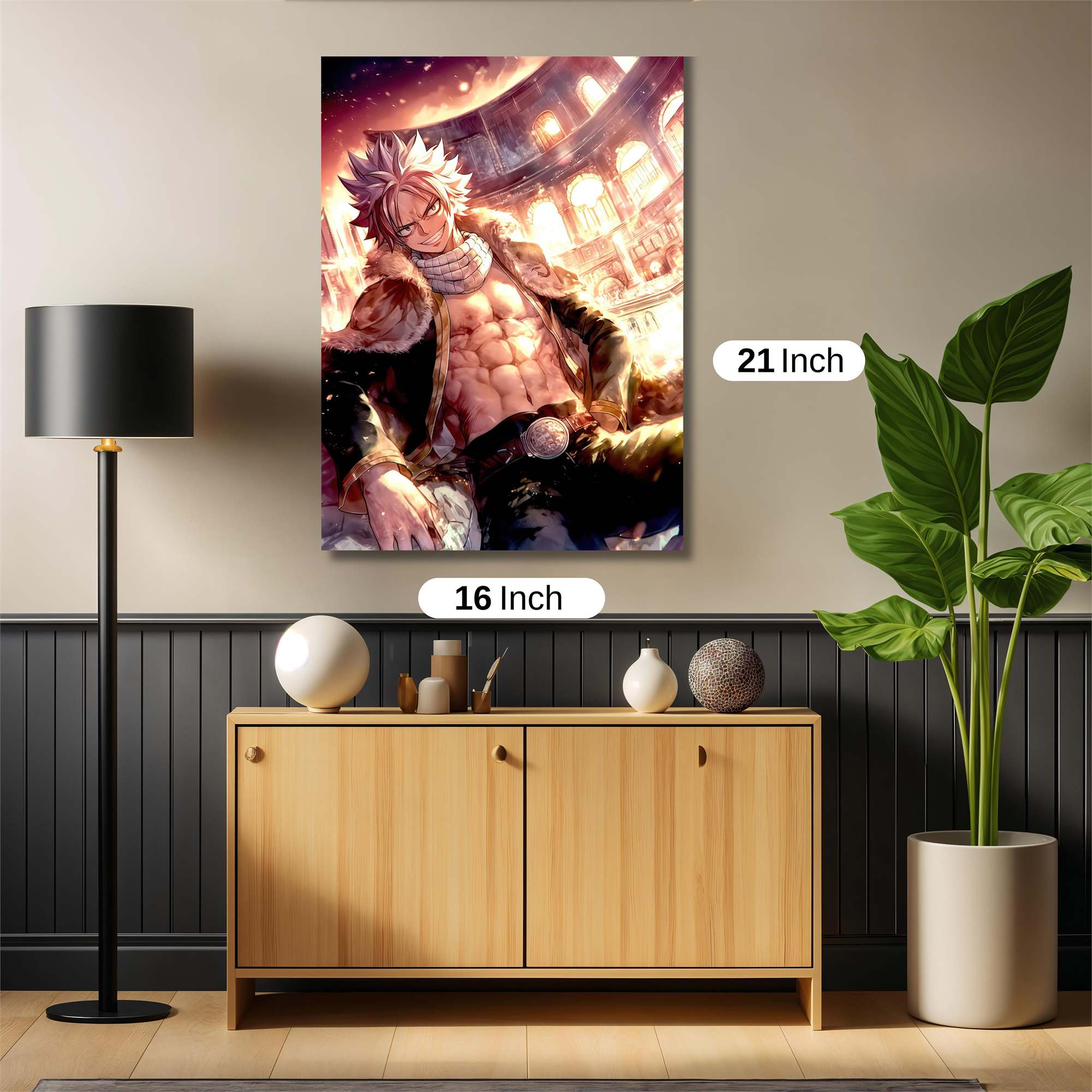 Natsu Fierce Safe Wall Magnetic / M