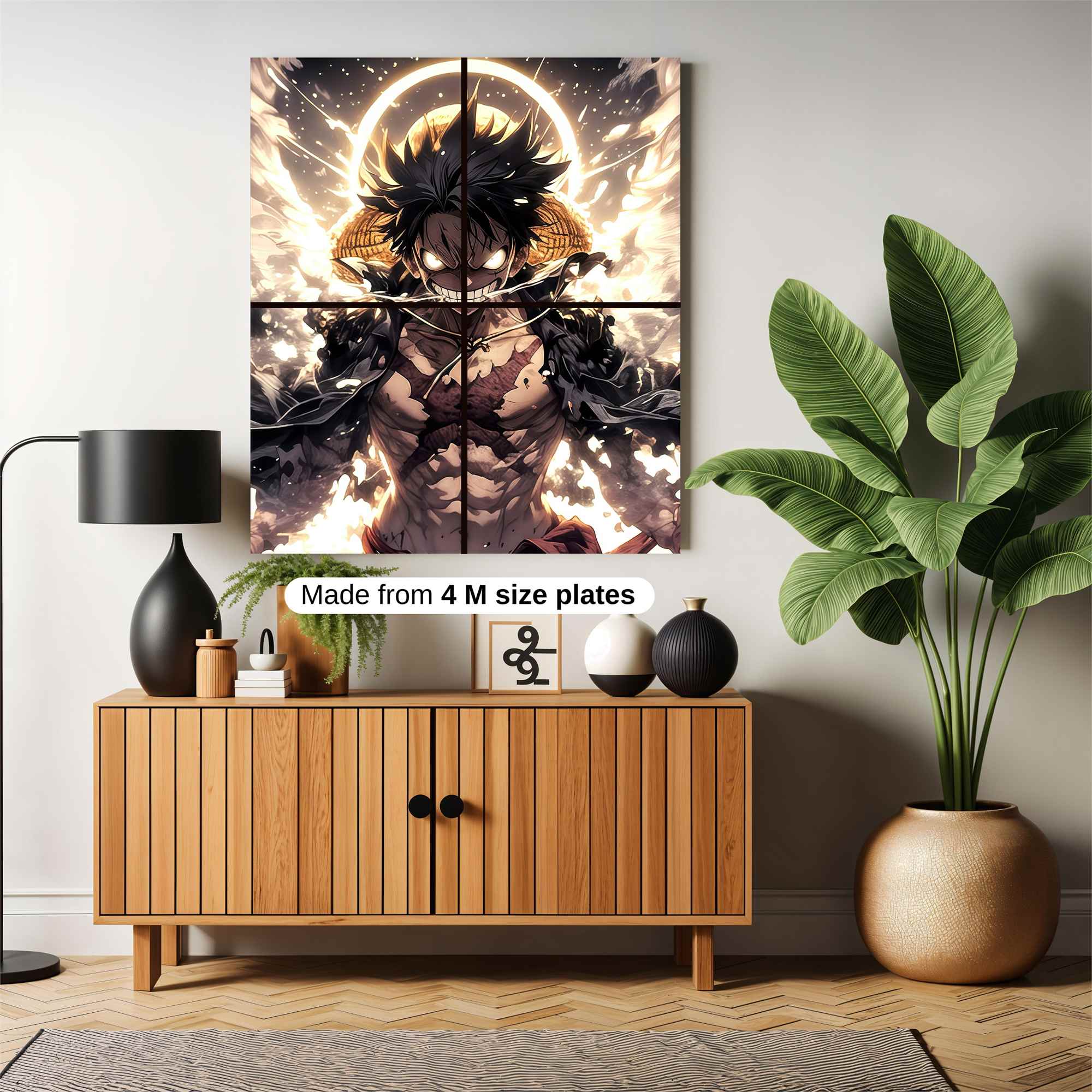 Luffy Ascension Safe Wall Magnetic / M